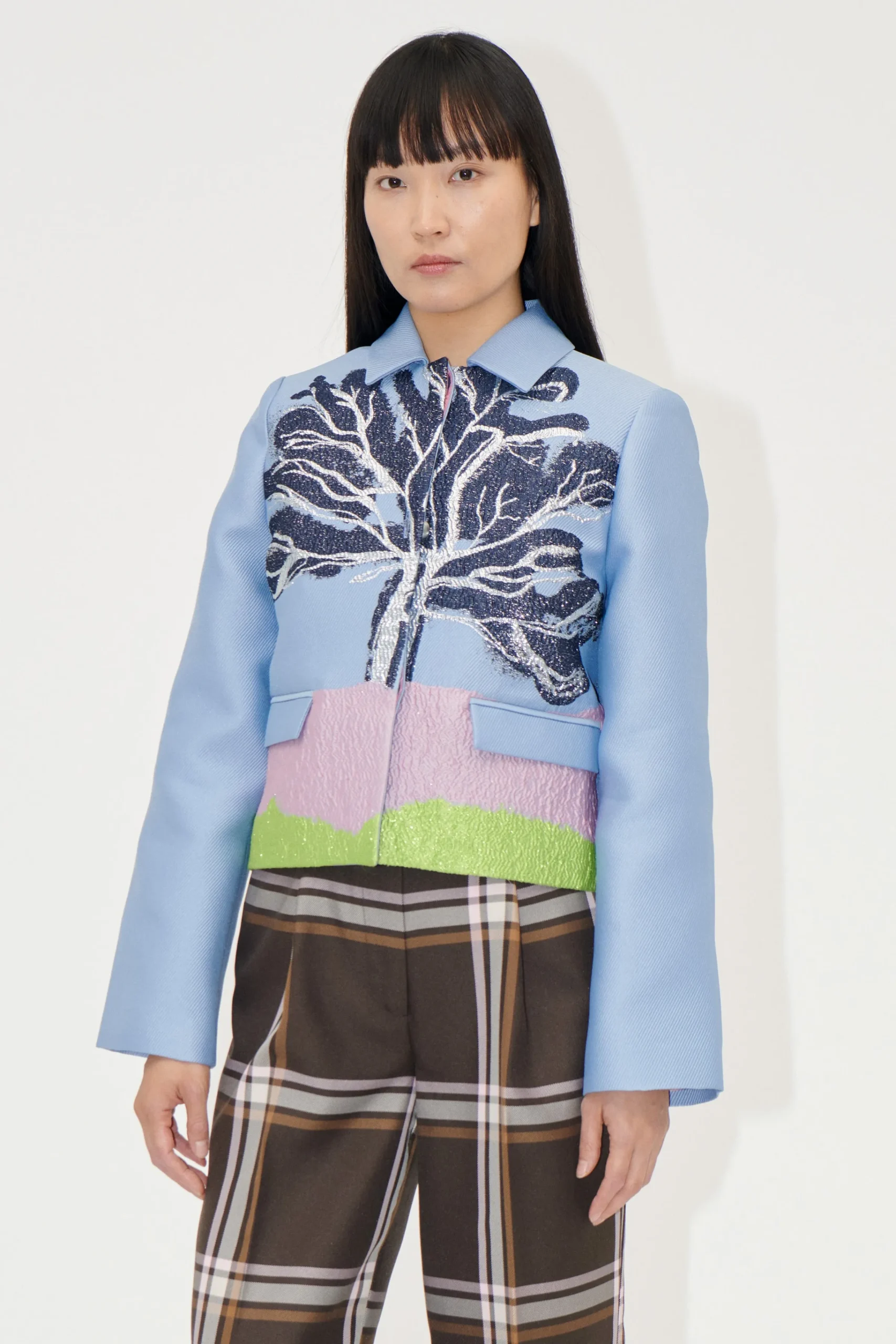 Boxy Straight Jacket --STINE GOYA Outlet