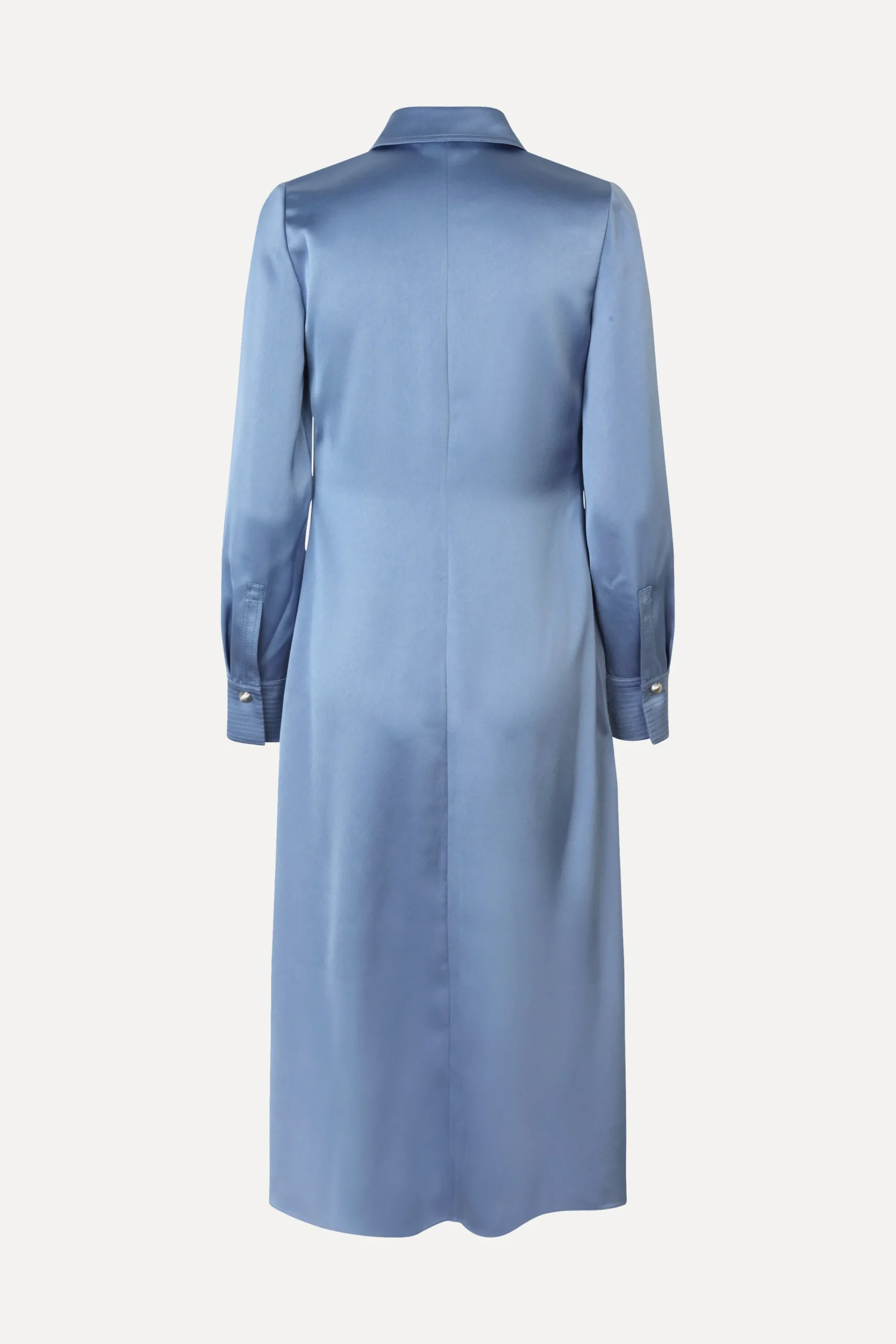 Collared Midi Dress - Infinity Blue-STINE GOYA Cheap