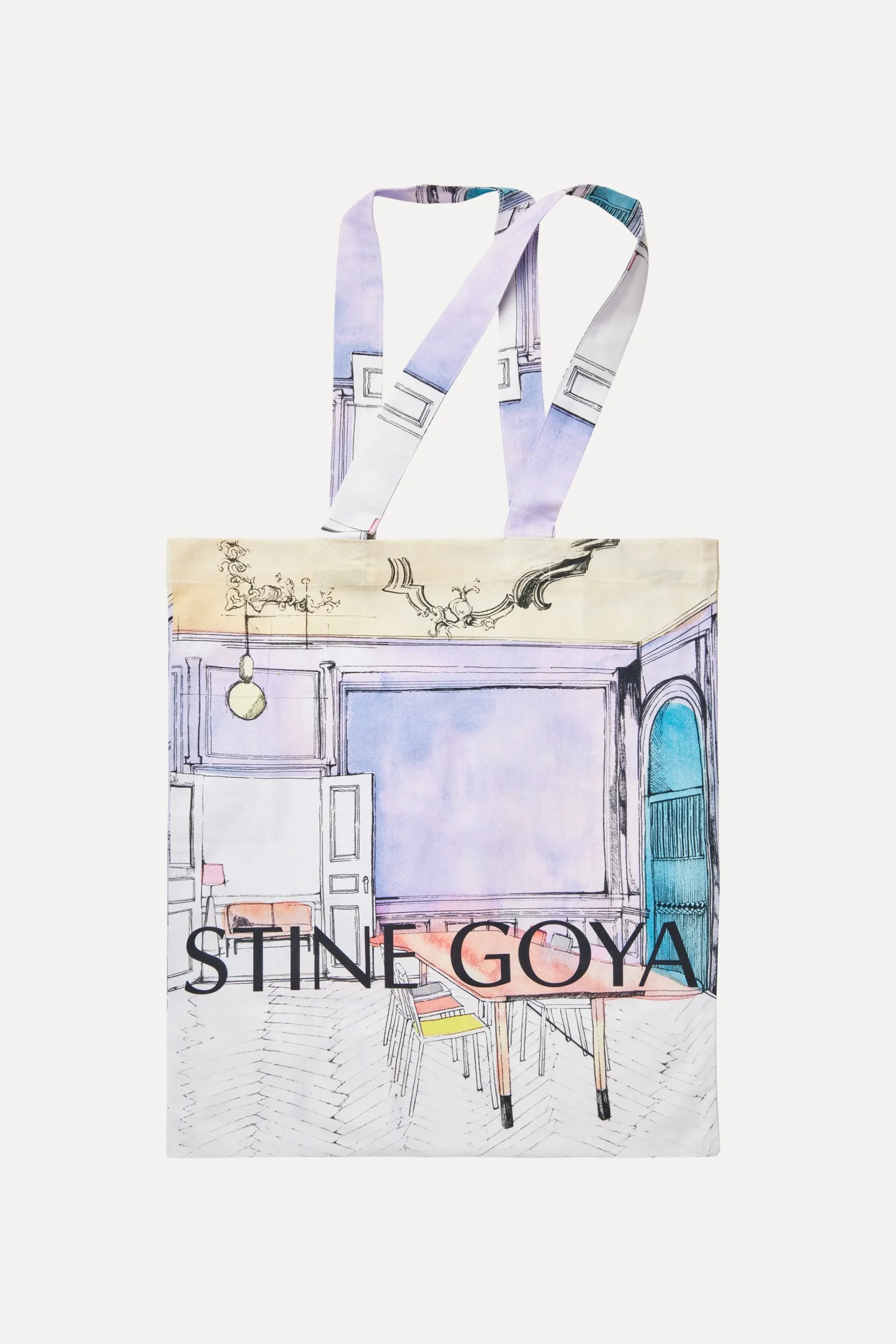 Cotton Tote - Aquarelle Showroom-STINE GOYA Cheap