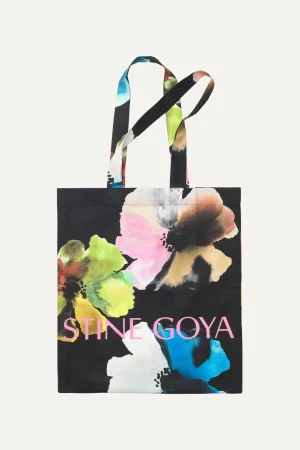 Cotton Tote - Watercolor Bloom-STINE GOYA Store