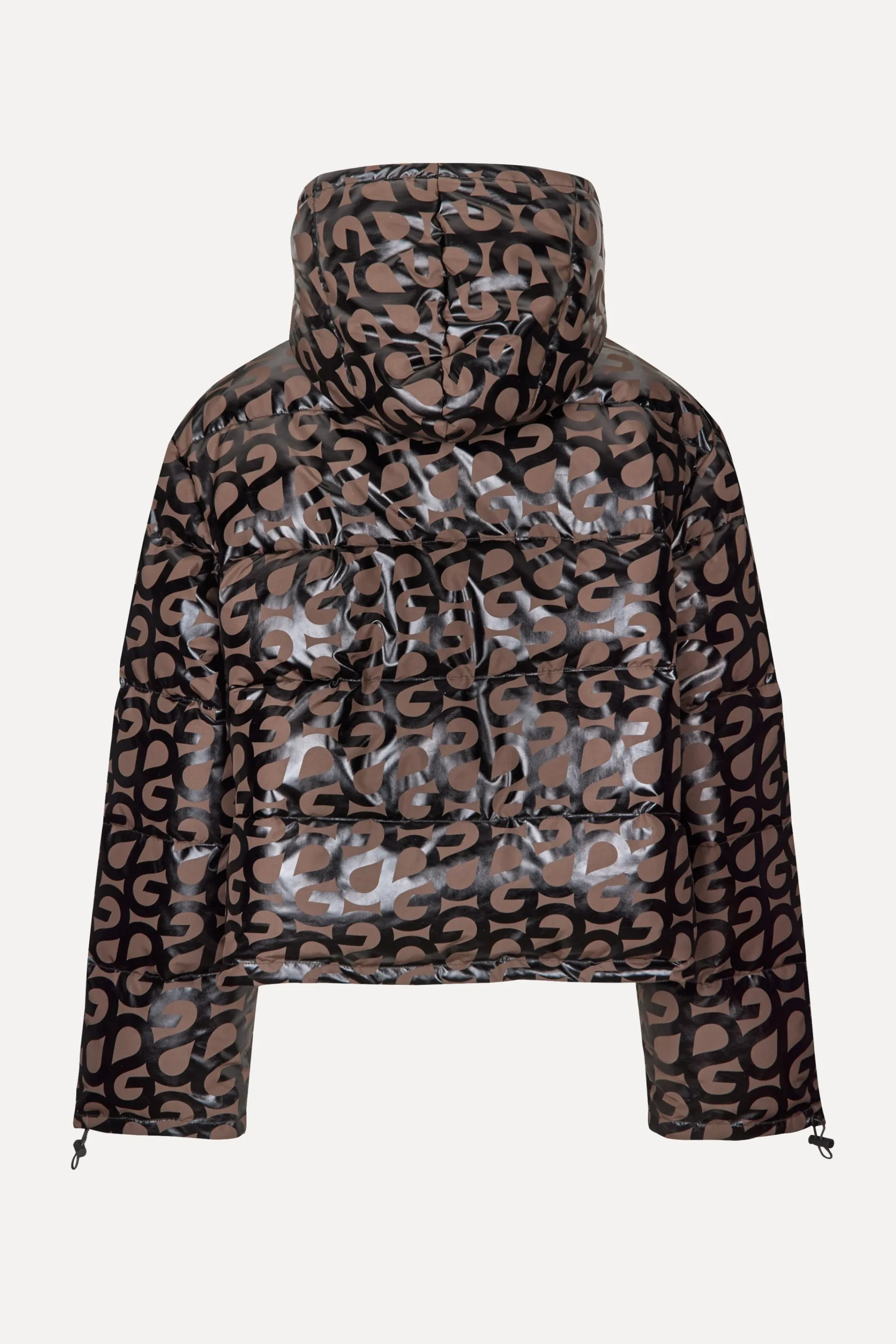 Hooded Long Sleeve Puffer - SG Logo-STINE GOYA Cheap