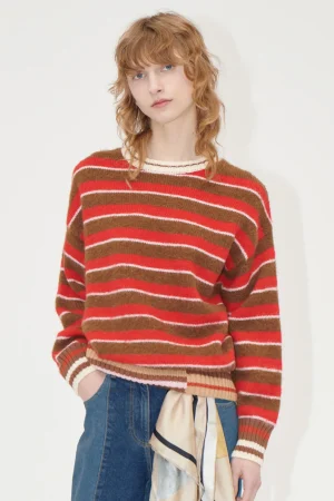 Hybrid Stripe Sweater - Hybrid Stripe-STINE GOYA New