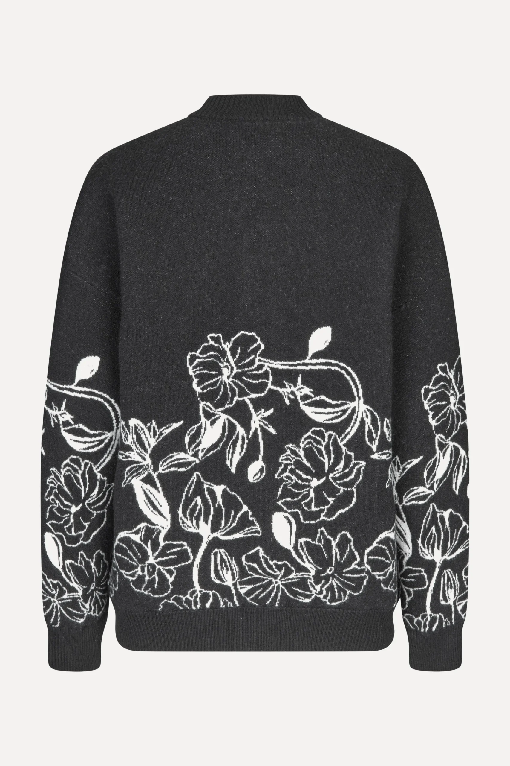 Long Sleeve Cardigan - Eccentric Floral-STINE GOYA Online