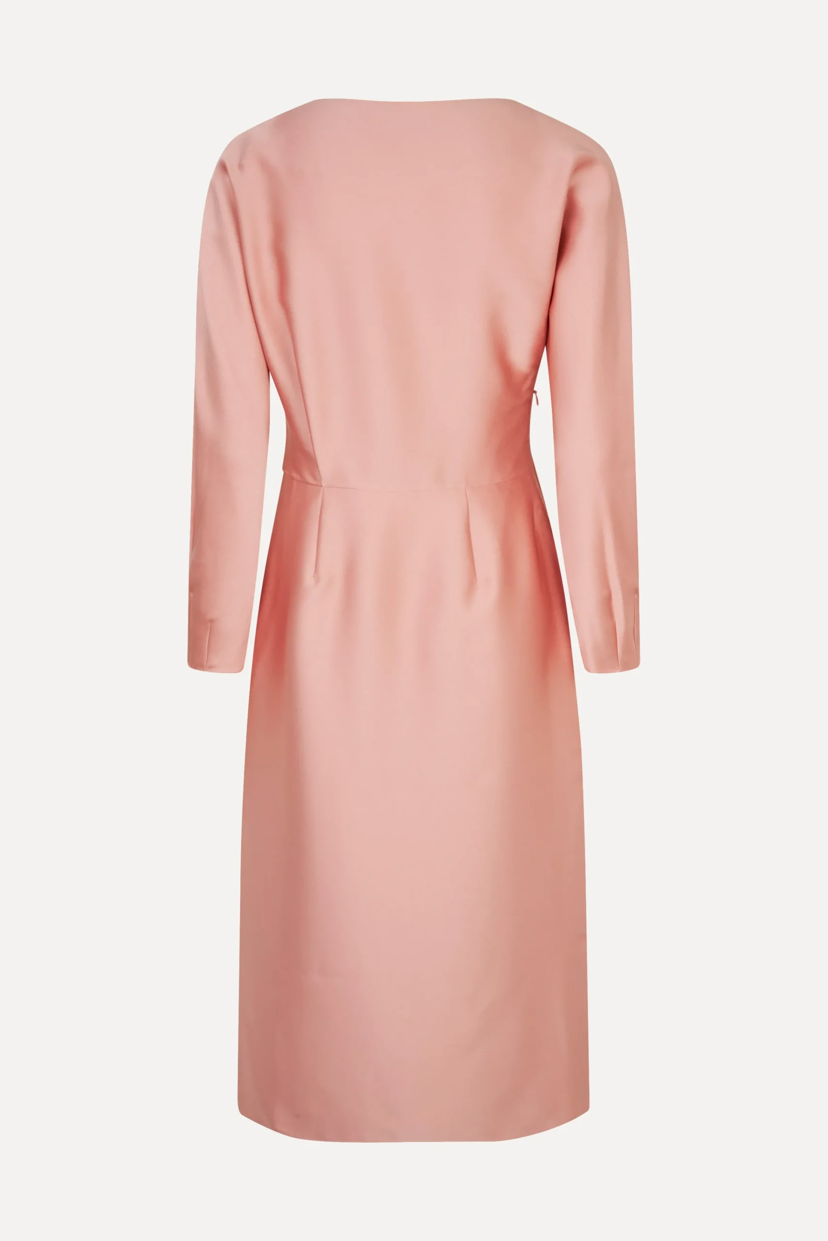 Long Sleeve Midi Dress - Rose Tan-STINE GOYA Store