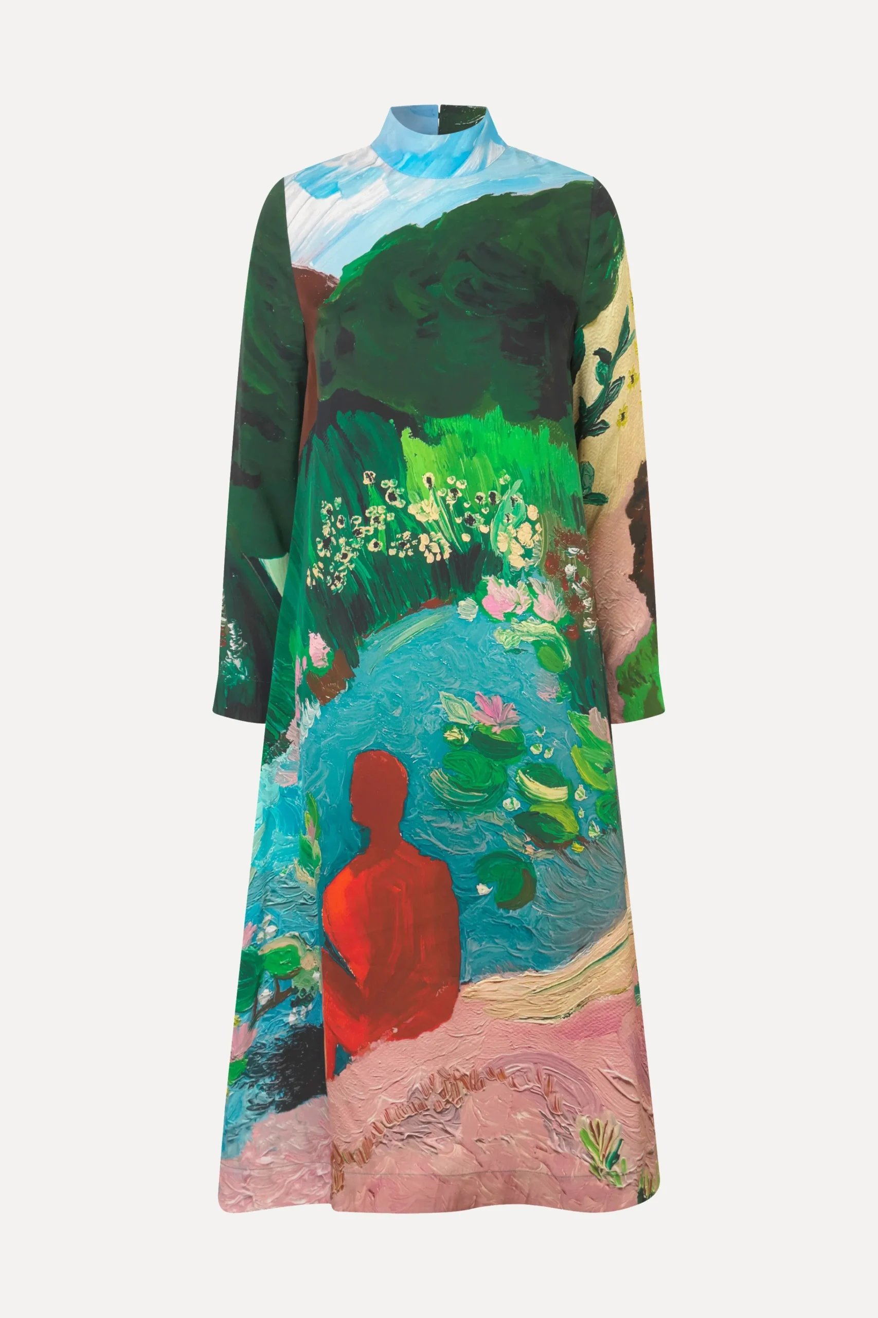 Long Sleeve Midi Dress - Summer House-STINE GOYA Hot