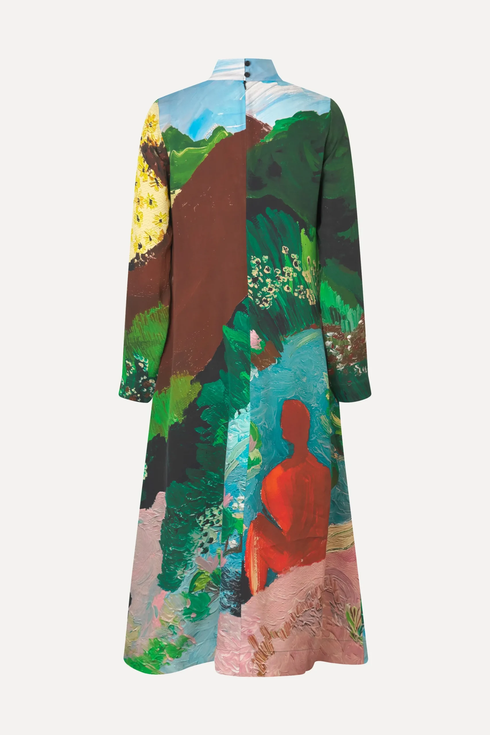 Long Sleeve Midi Dress - Summer House-STINE GOYA Hot