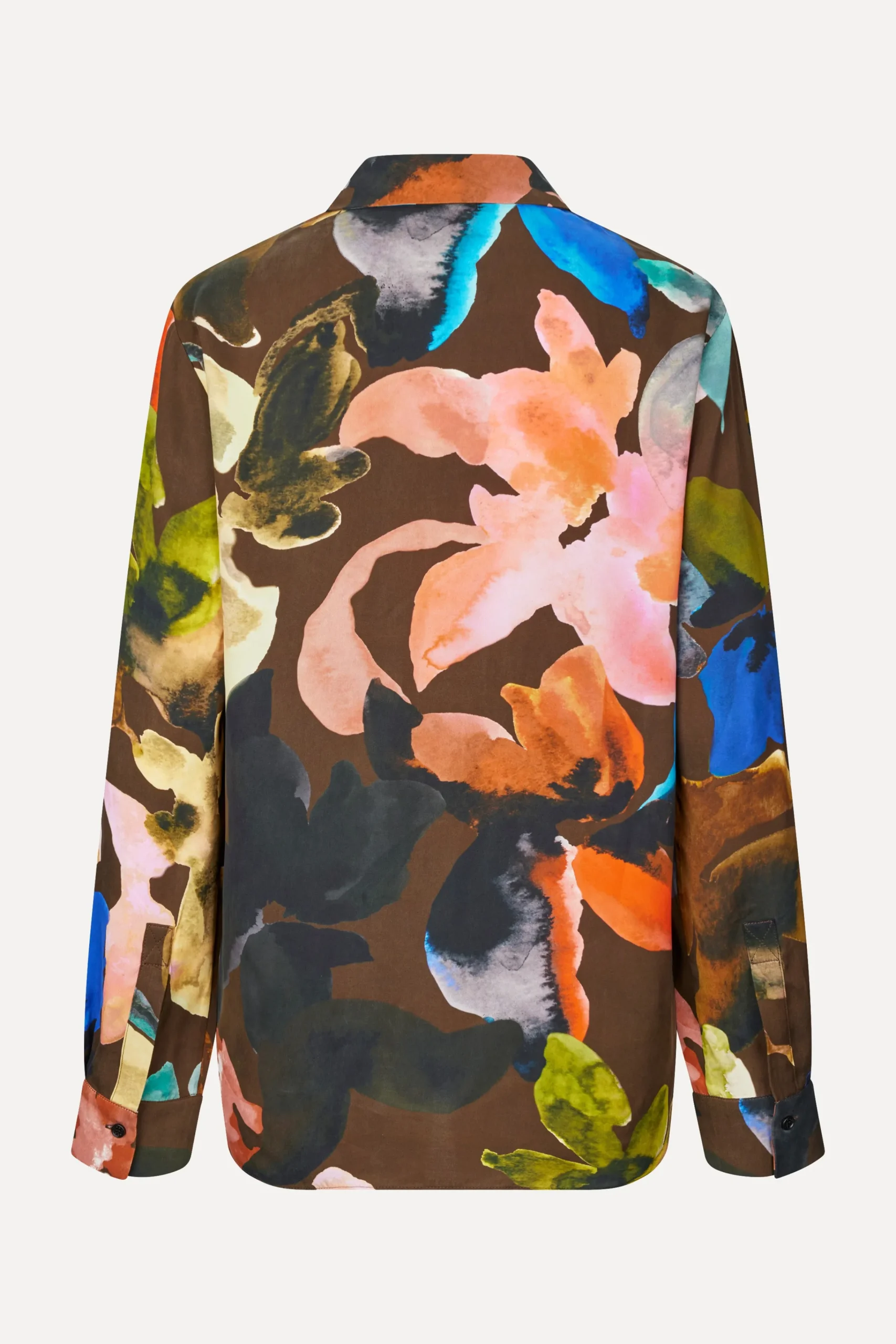 Long Sleeve Shirt - Aquarelle Garden-STINE GOYA Discount
