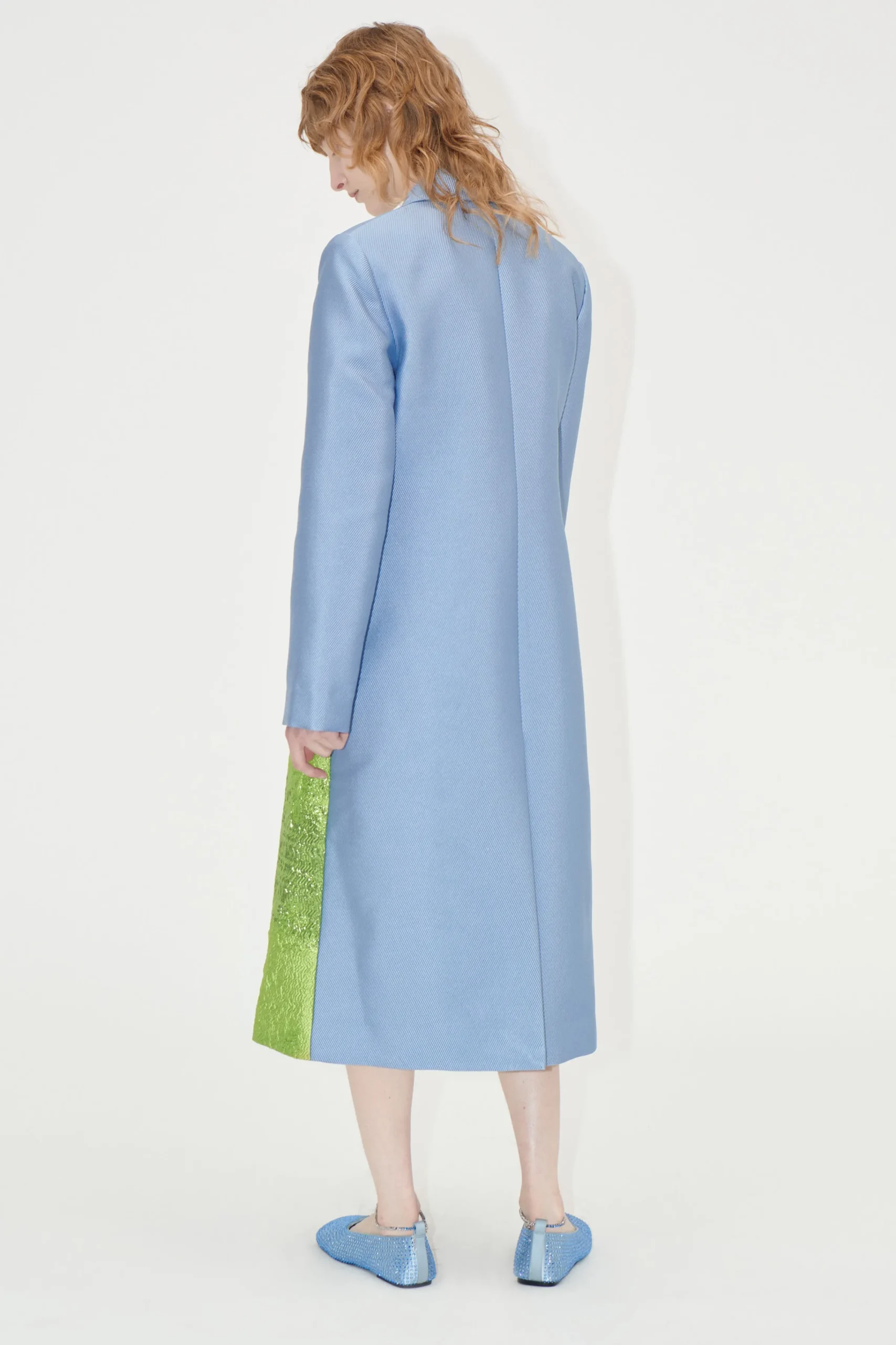 Long Sleeve Straight Coat --STINE GOYA Cheap