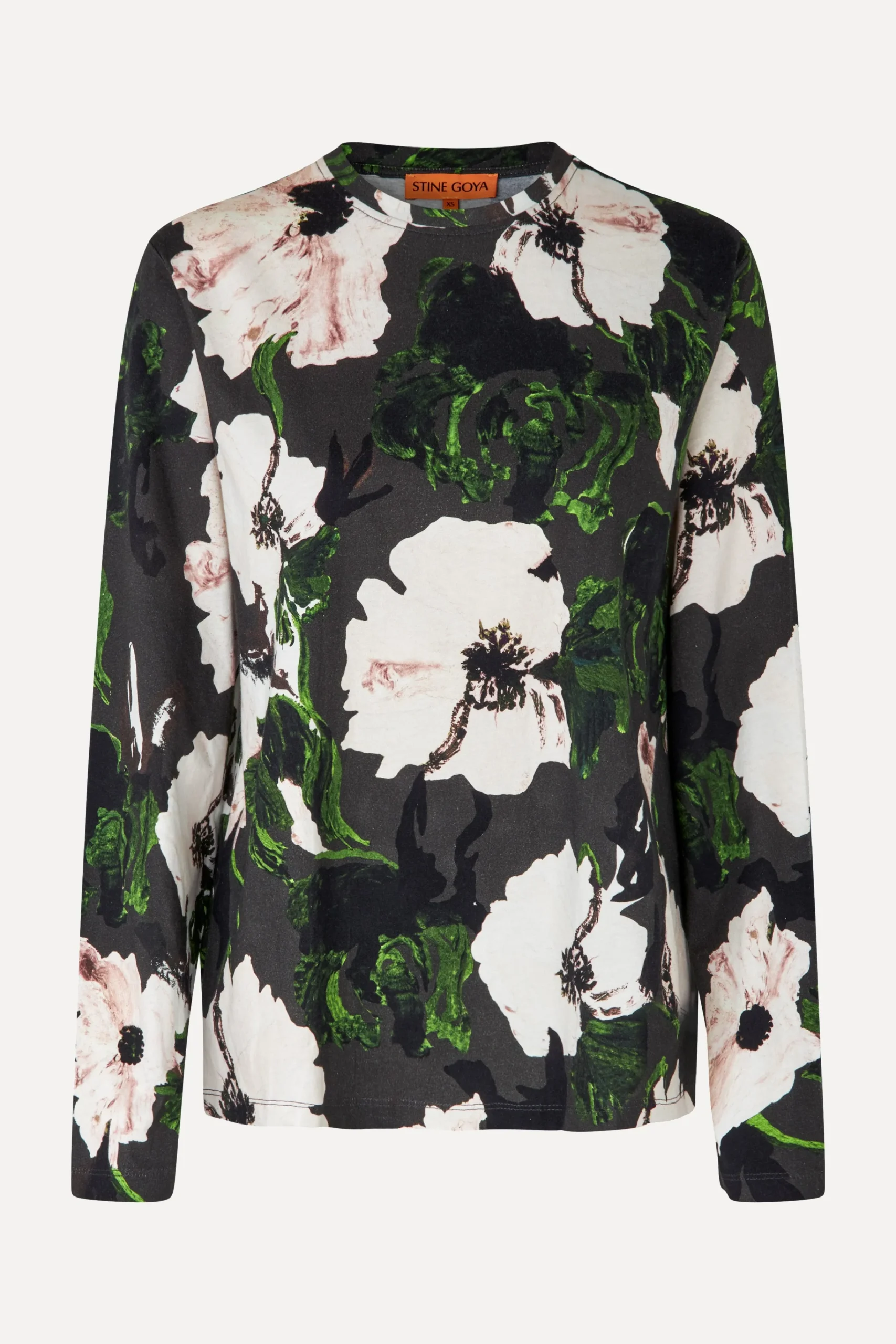Long Sleeve Top - Umber Windflower-STINE GOYA Best Sale