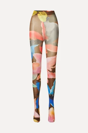 Nylon Stockings - Aquarelle Garden-STINE GOYA Discount