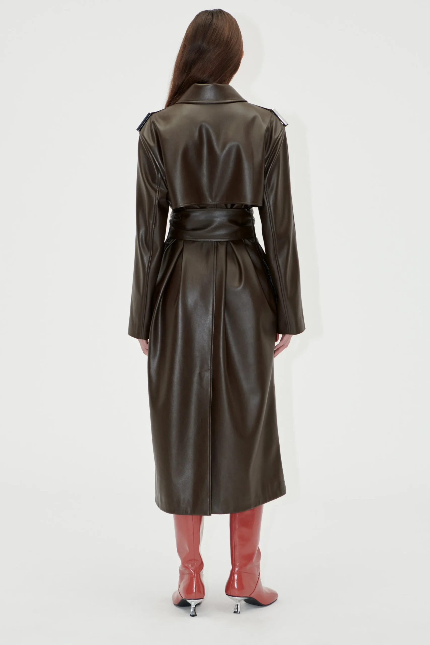 Oversized Trenchcoat With Buckle Belt --STINE GOYA Best Sale