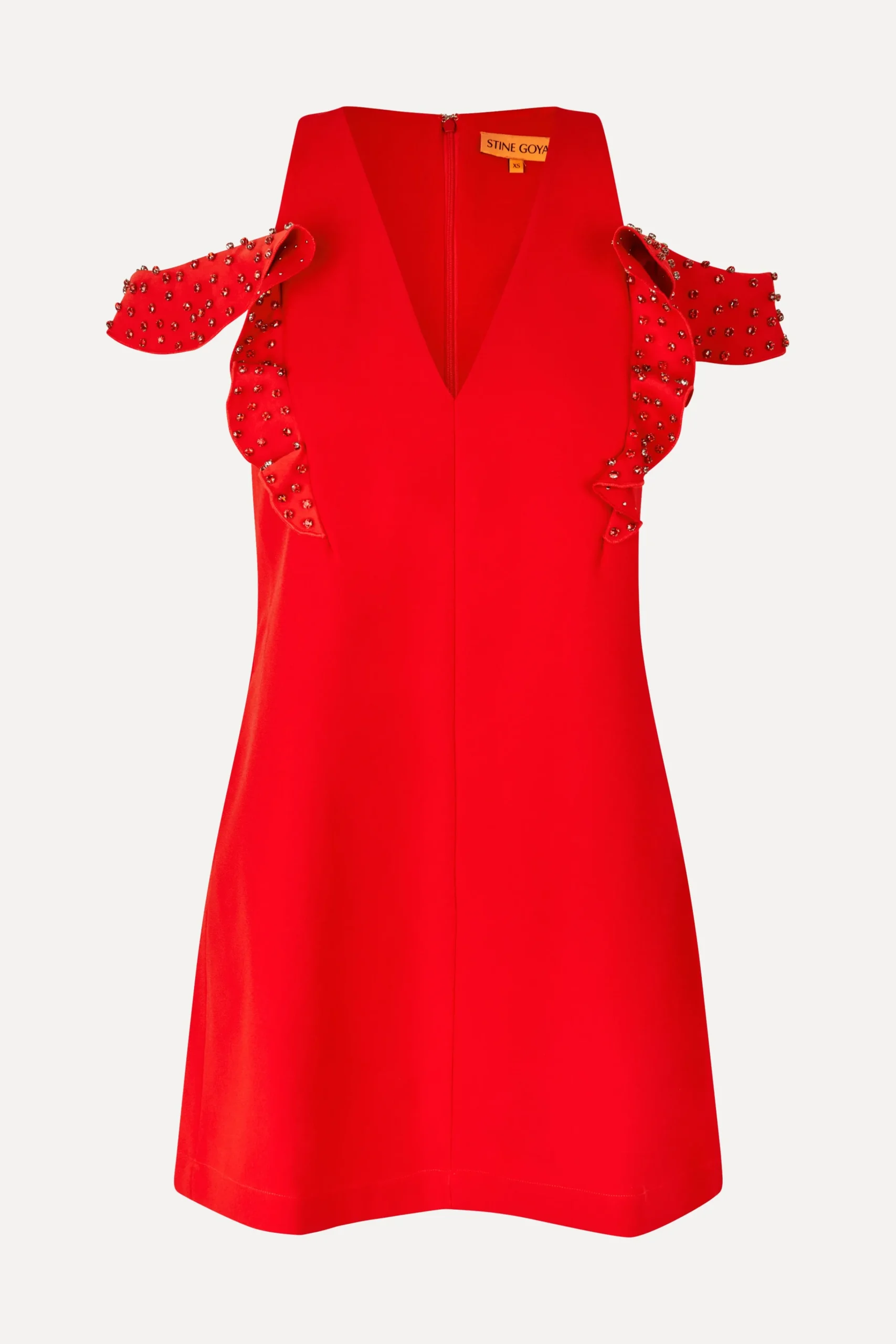 Ruffle Sleeve Mini Dress --STINE GOYA Sale