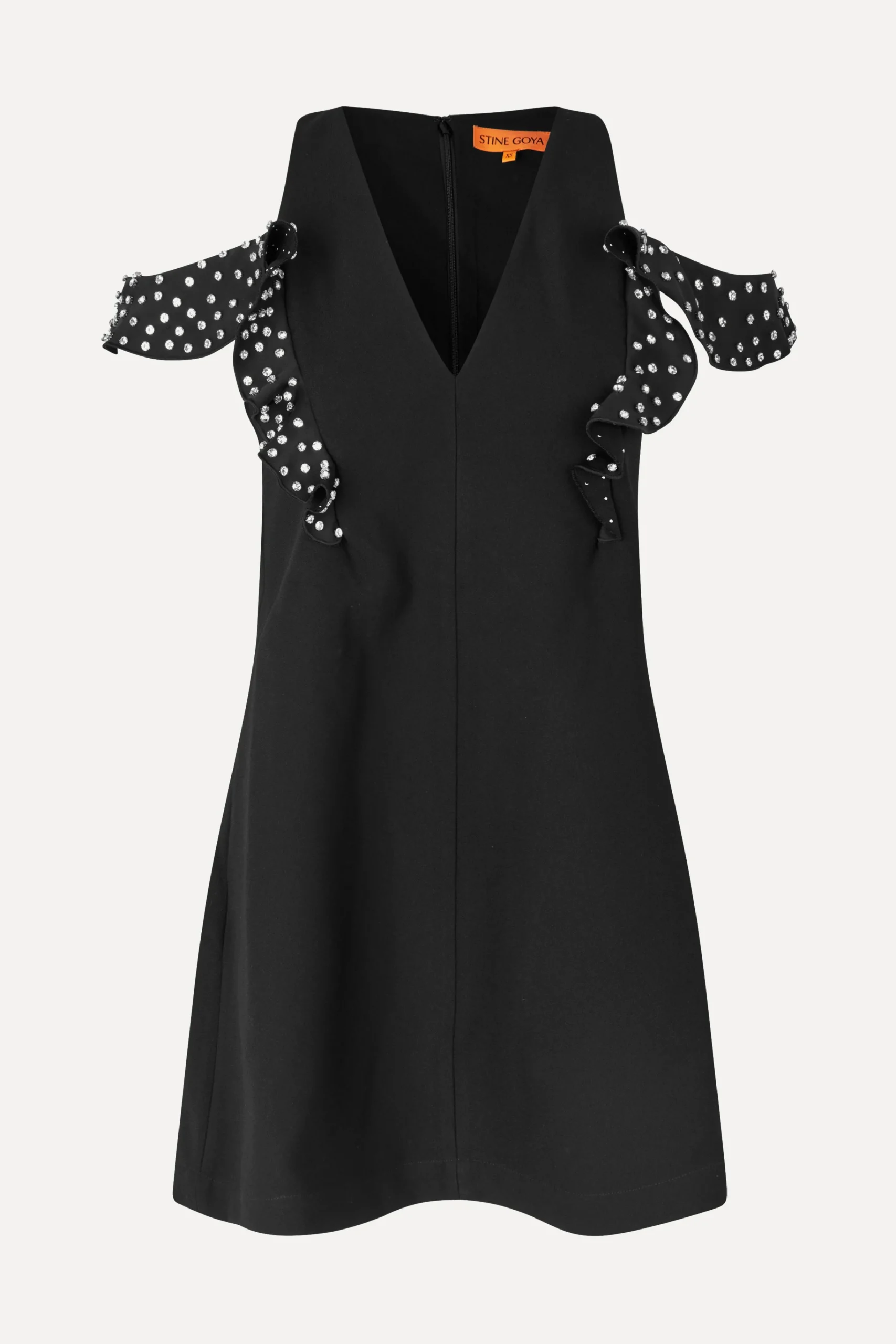 Ruffle Sleeve Mini Dress --STINE GOYA Clearance
