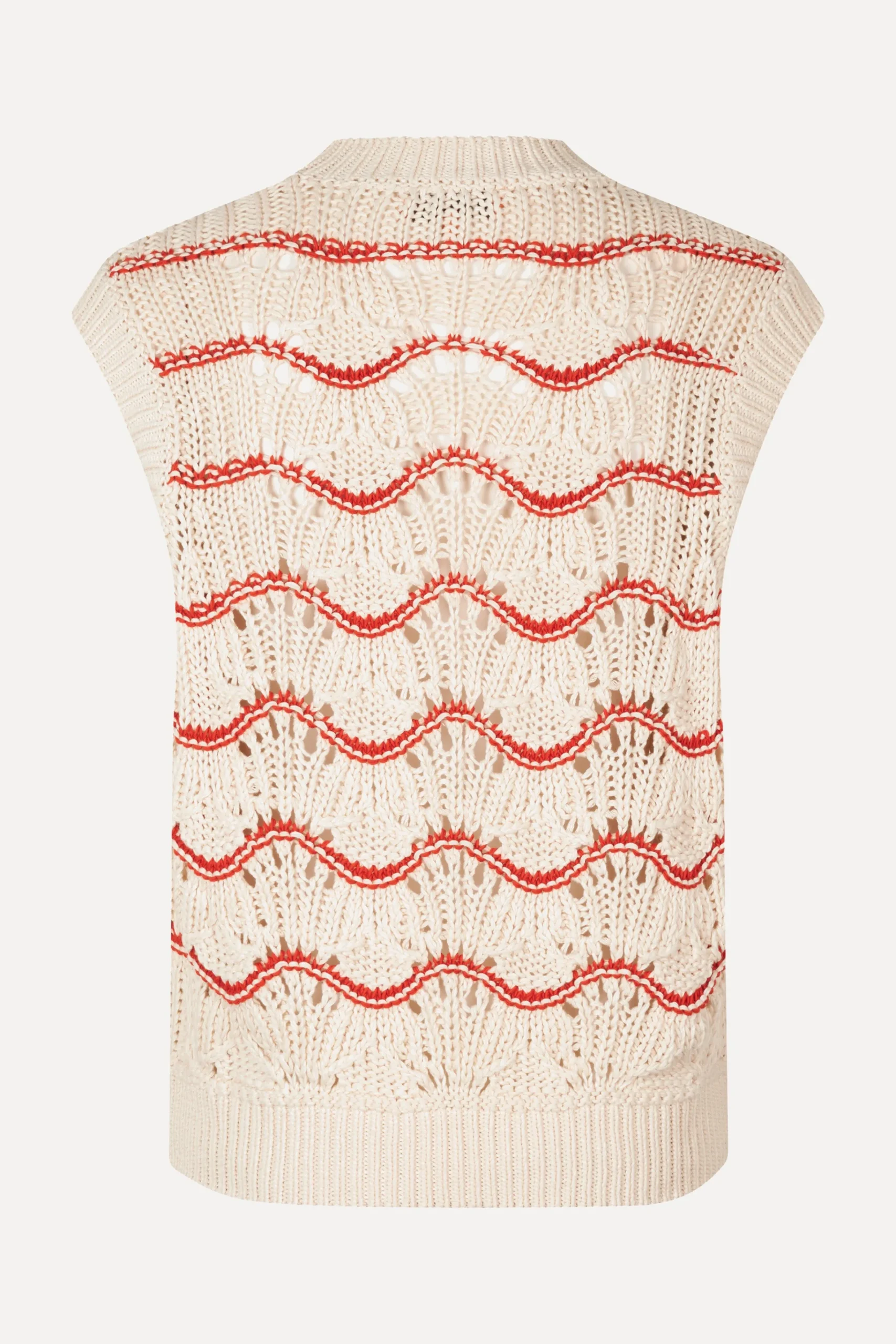 SGAsger Vest - Orange Waves-STINE GOYA Cheap