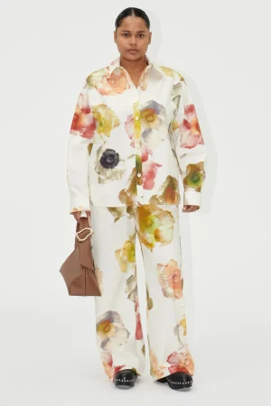 SGCarola Pants - Pastel Poppies-STINE GOYA Online