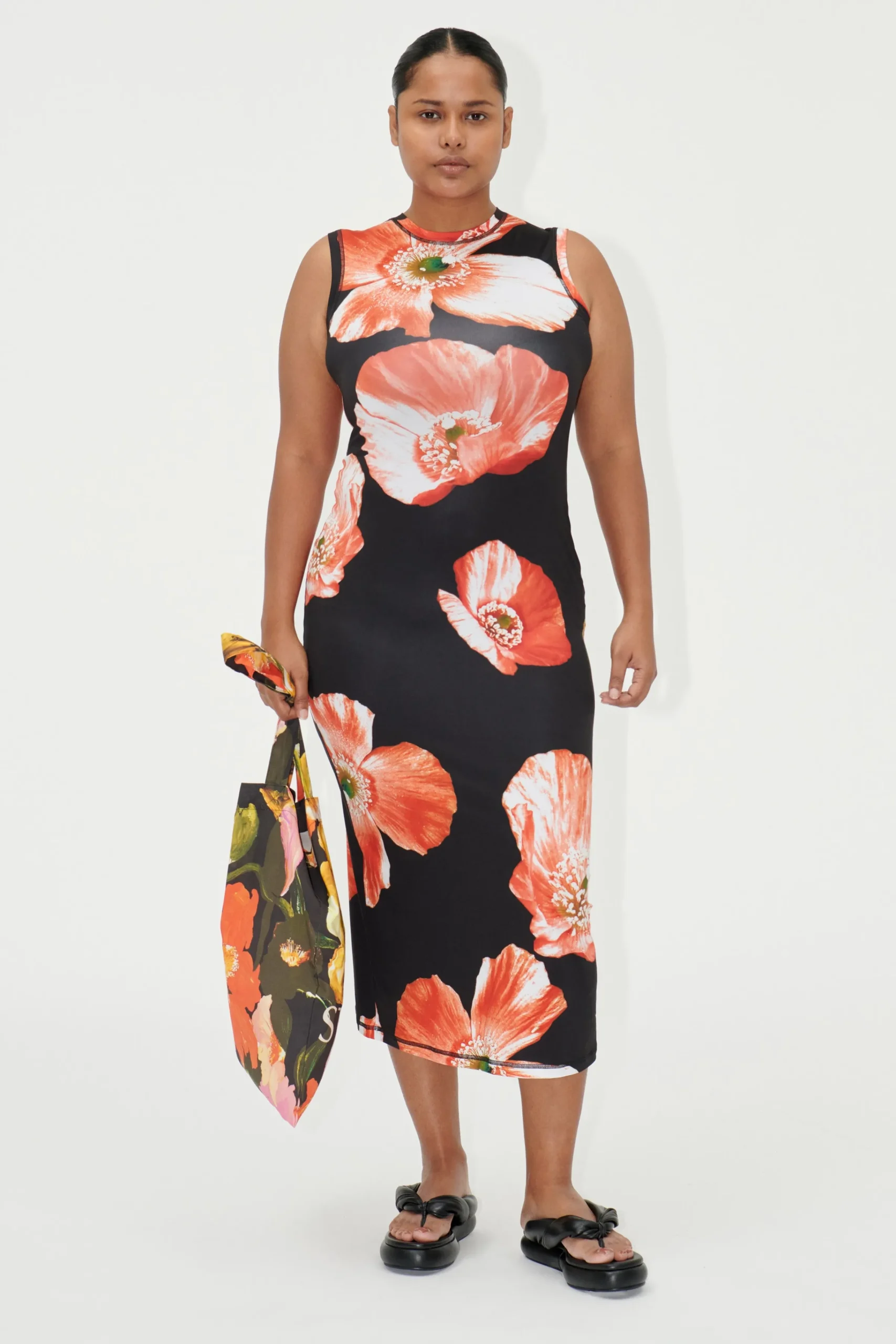 SGDanya Dress - Opium Poppies-STINE GOYA Outlet