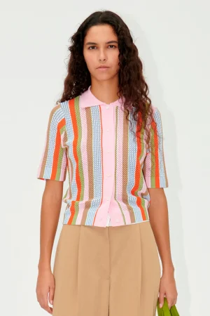 SGDarcy Cardigan - Multi Stripe-STINE GOYA Shop