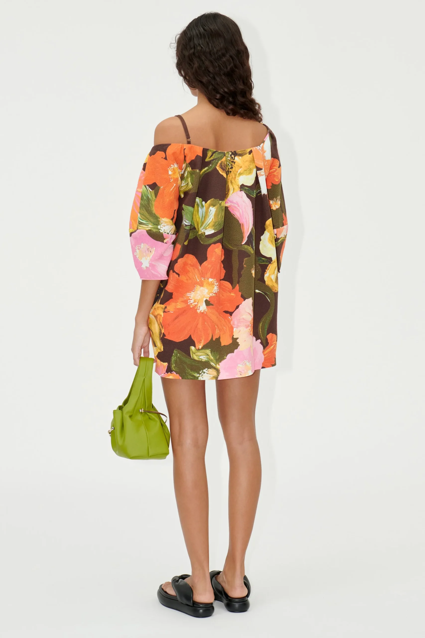 SGElodie Dress - Summer Night Poppies-STINE GOYA Sale