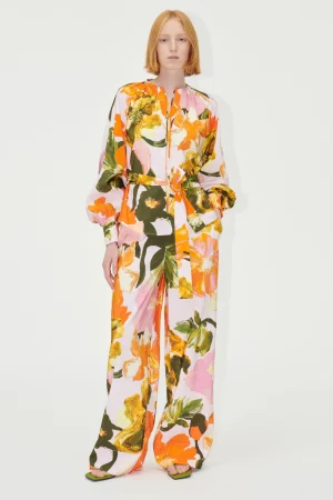 SGEmi Pants - Summer Day Poppies-STINE GOYA Clearance