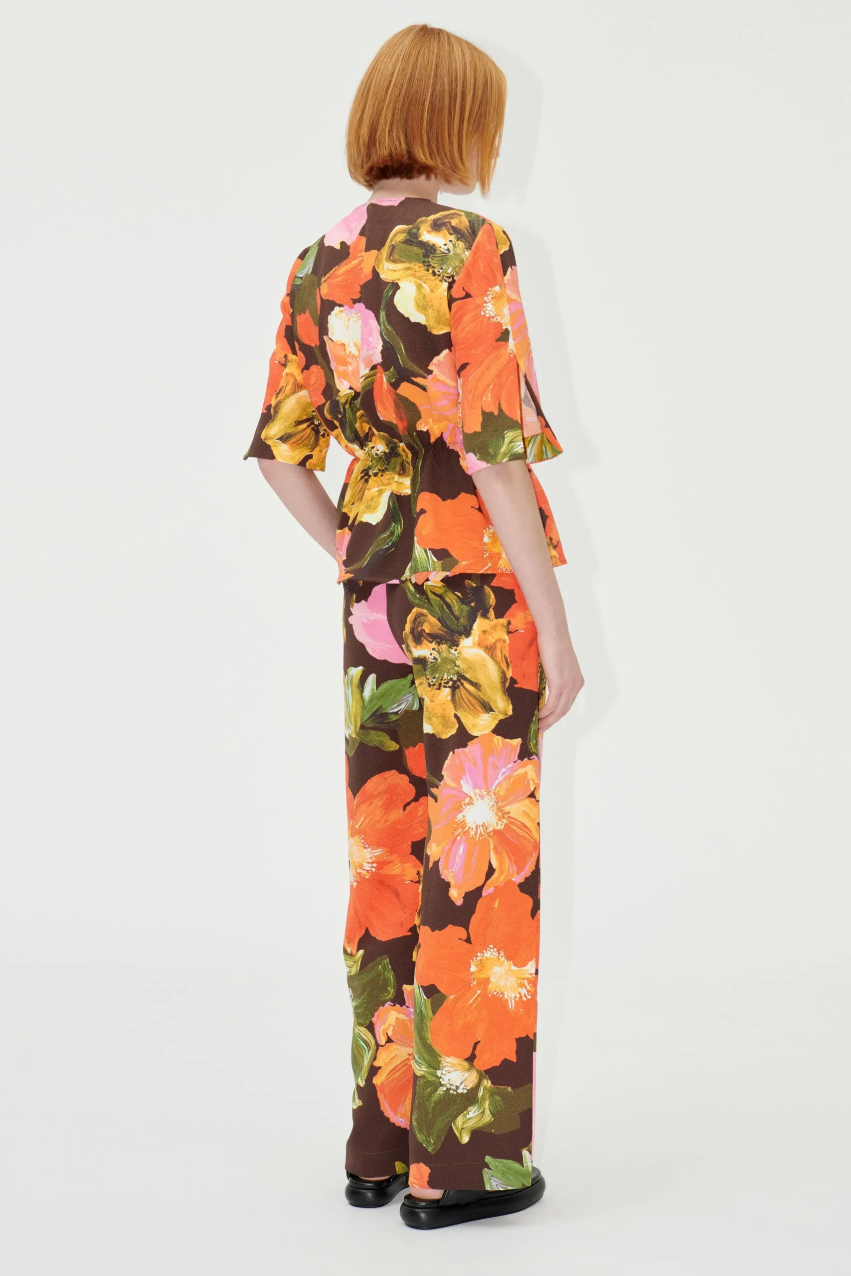 SGFatou Pants - Summer Night Poppies-STINE GOYA Outlet