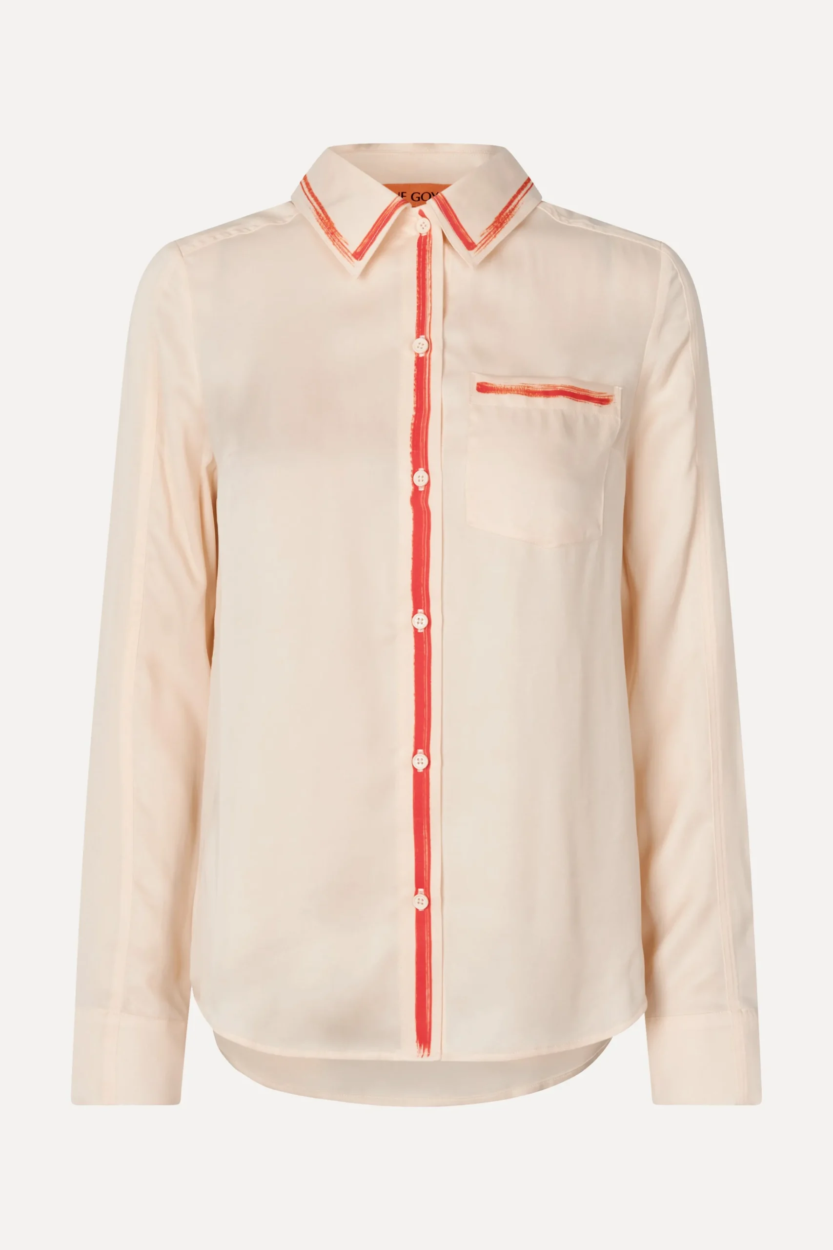 SGFelix Shirt - Tangerine Paintbrush-STINE GOYA Cheap