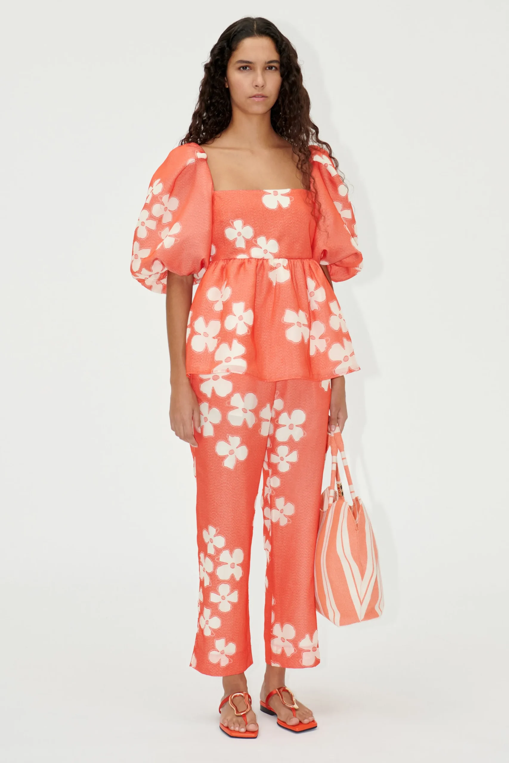 SGIsra Pants - Ditzy Poppies-STINE GOYA Fashion
