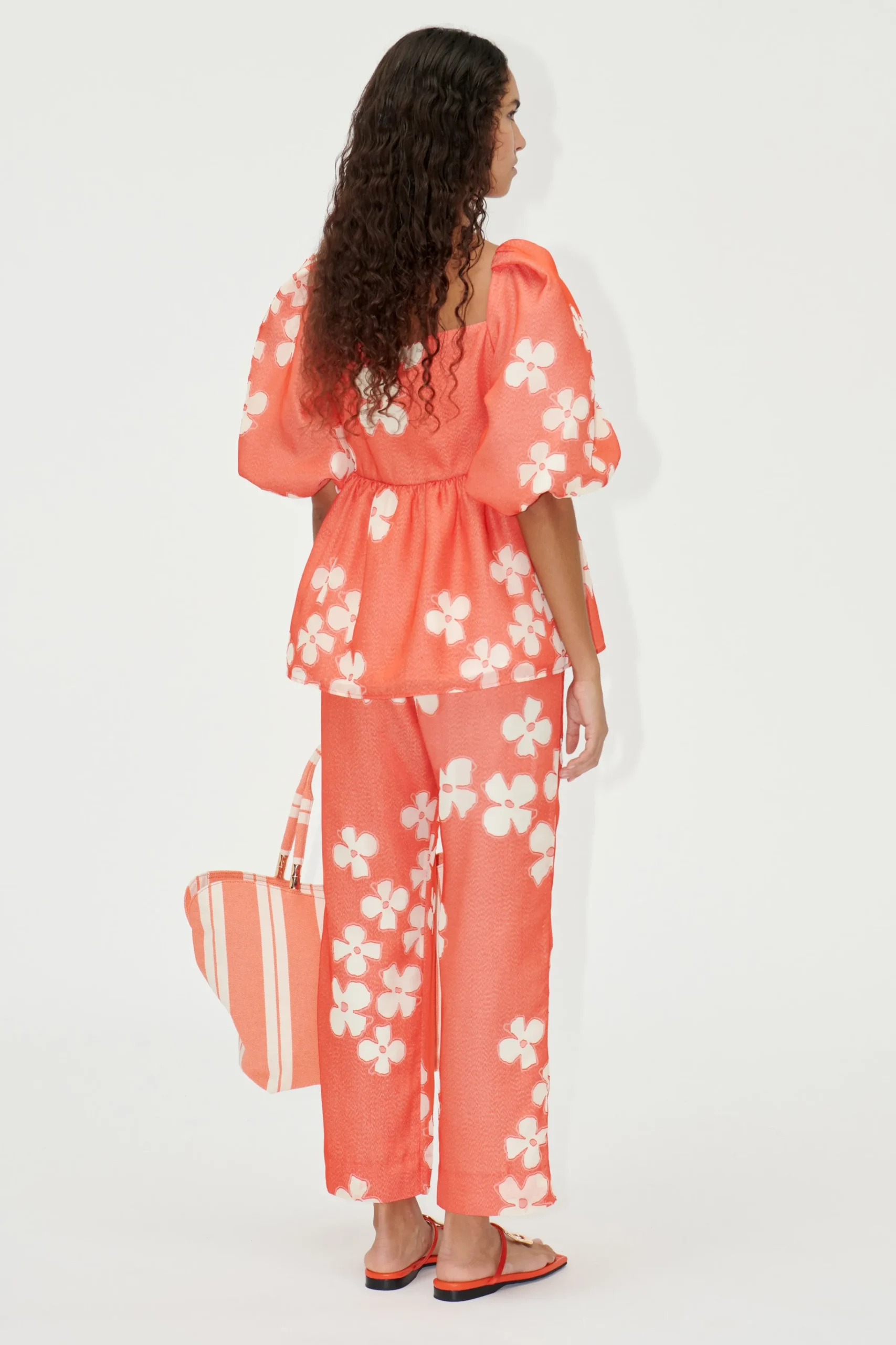 SGIsra Pants - Ditzy Poppies-STINE GOYA Fashion