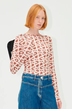 SGJuno Blouse - SG Logo-STINE GOYA Fashion