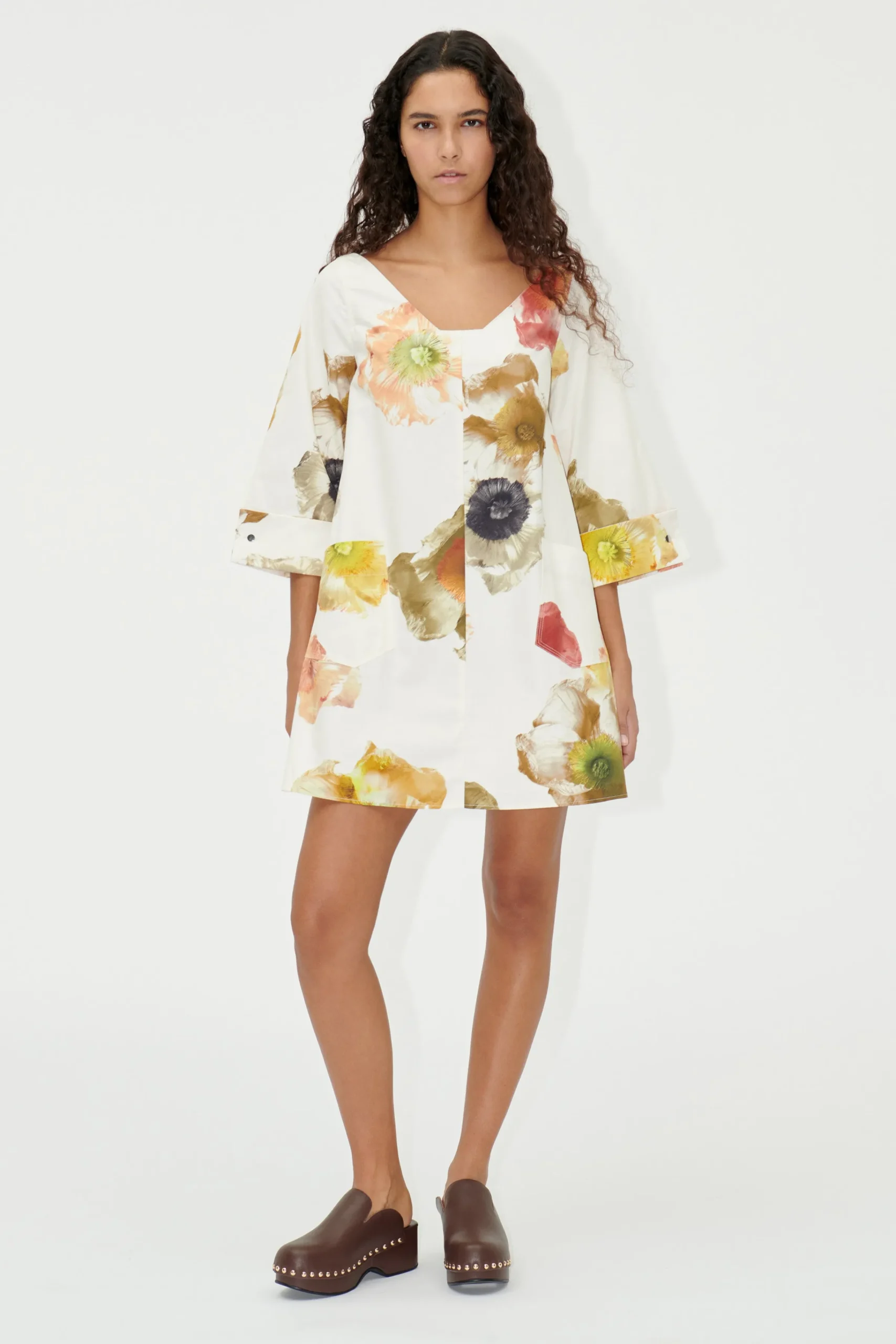 SGMandy Dress - Pastel Poppies-STINE GOYA Hot