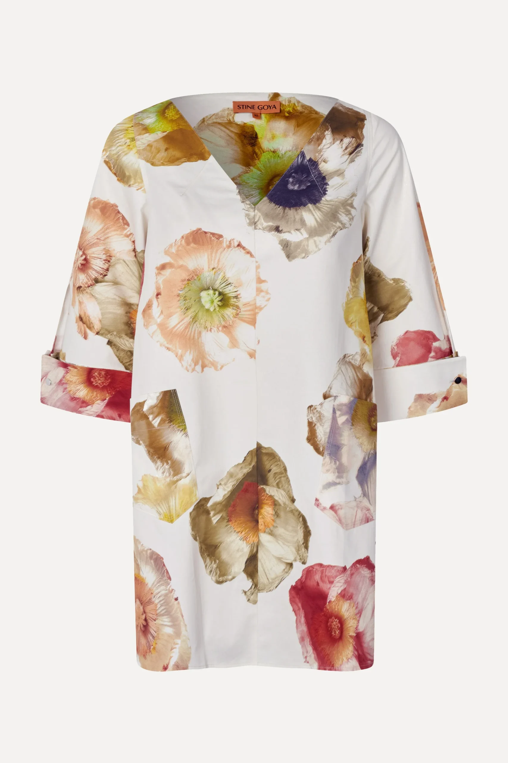 SGMandy Dress - Pastel Poppies-STINE GOYA Hot