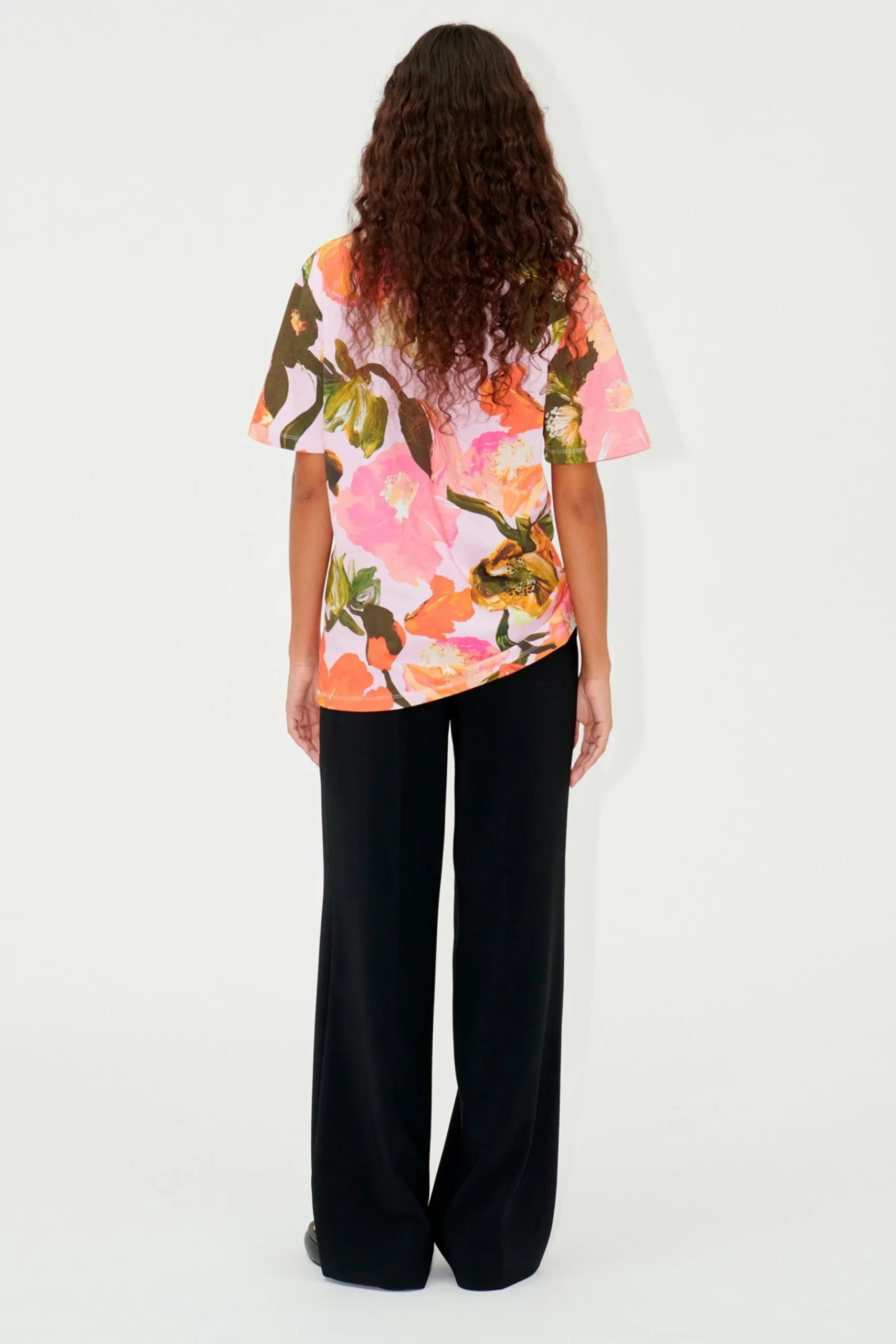 SGMargila T-shirt - Summer Day Poppies-STINE GOYA Outlet