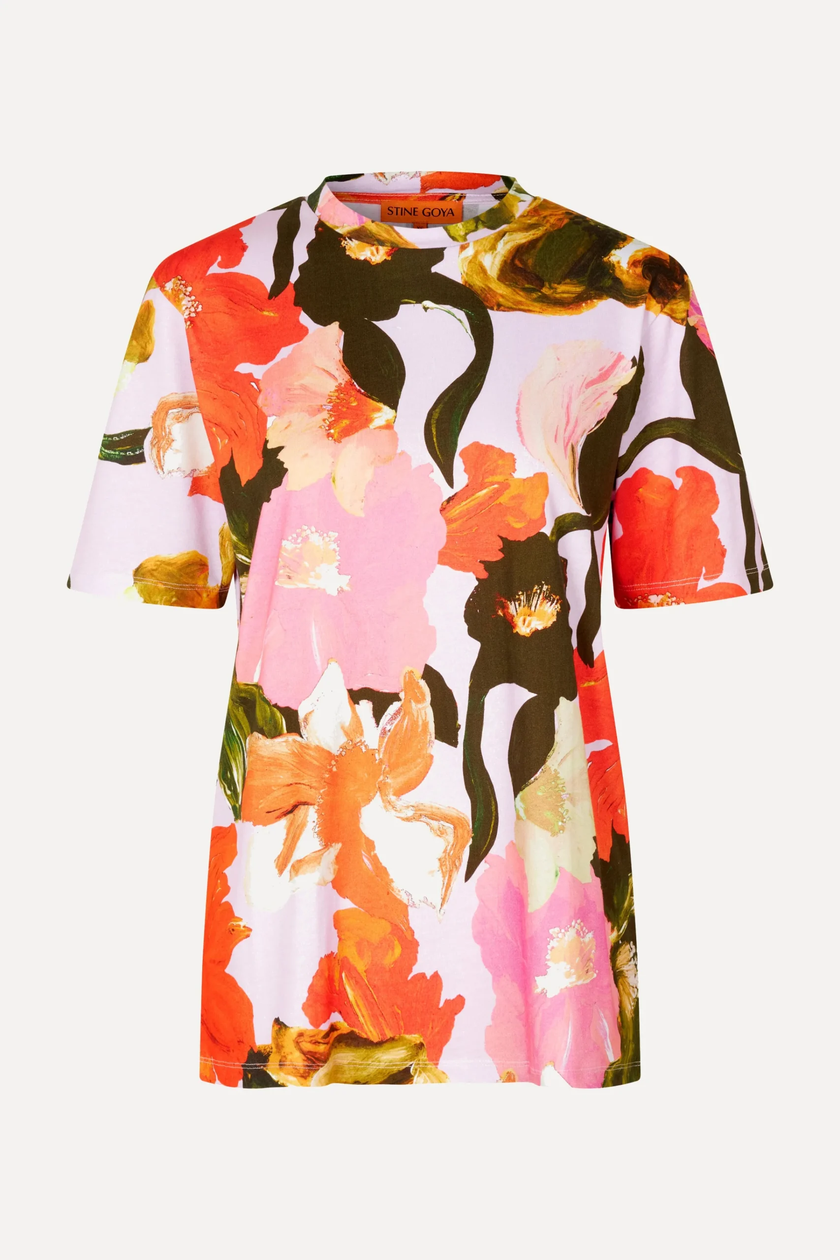 SGMargila T-shirt - Summer Day Poppies-STINE GOYA Outlet
