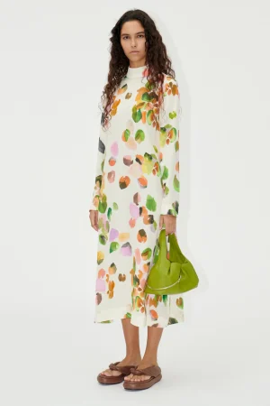 SGMillie Dress - Watercolor Buds-STINE GOYA New