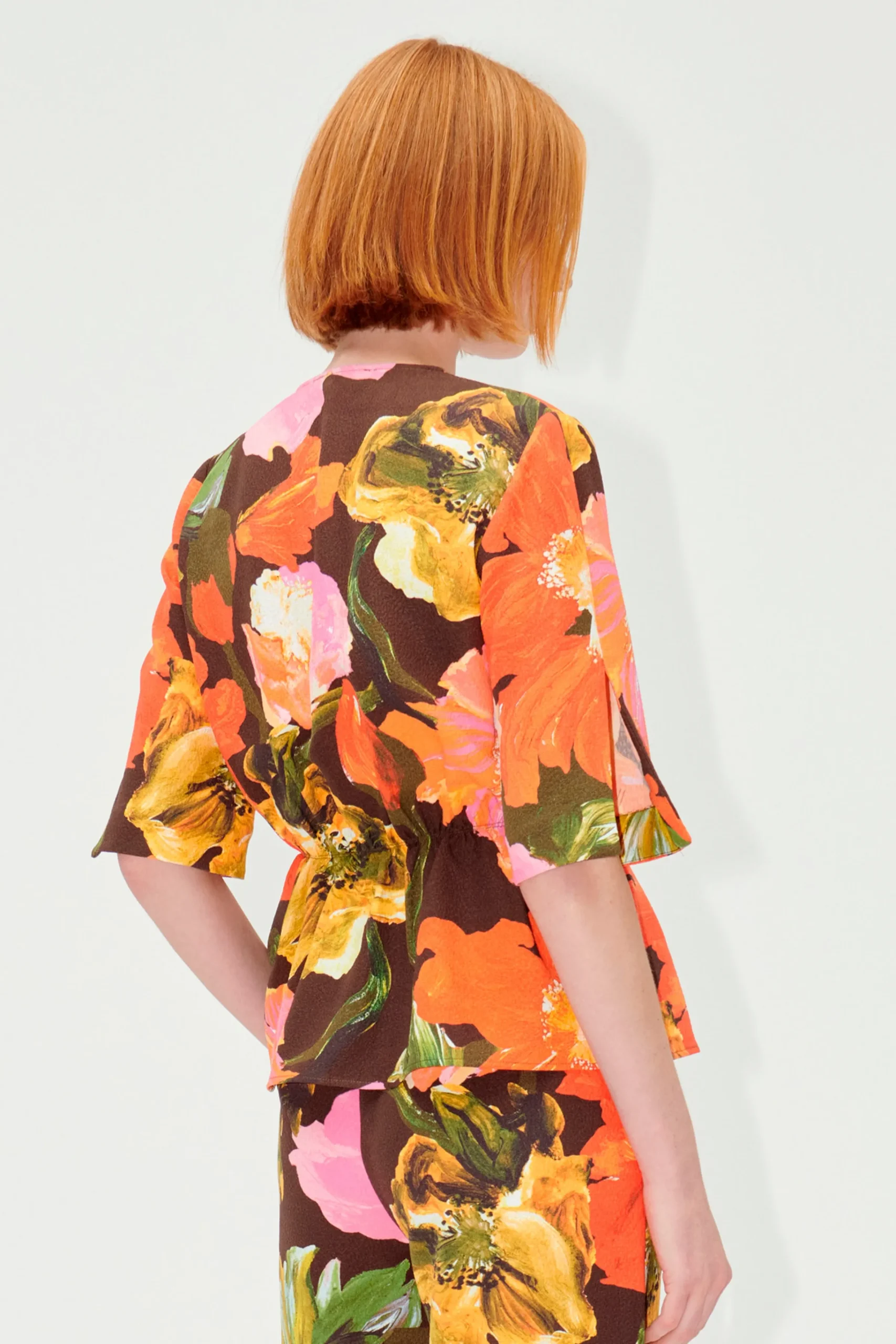 SGNaica Top - Summer Night Poppies-STINE GOYA New