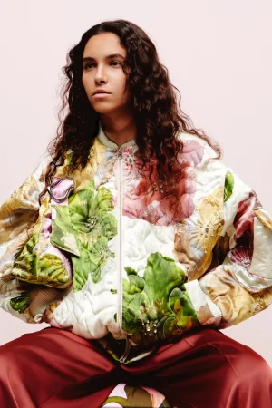 SGNorea Jacket - Poppies Bloom-STINE GOYA Outlet