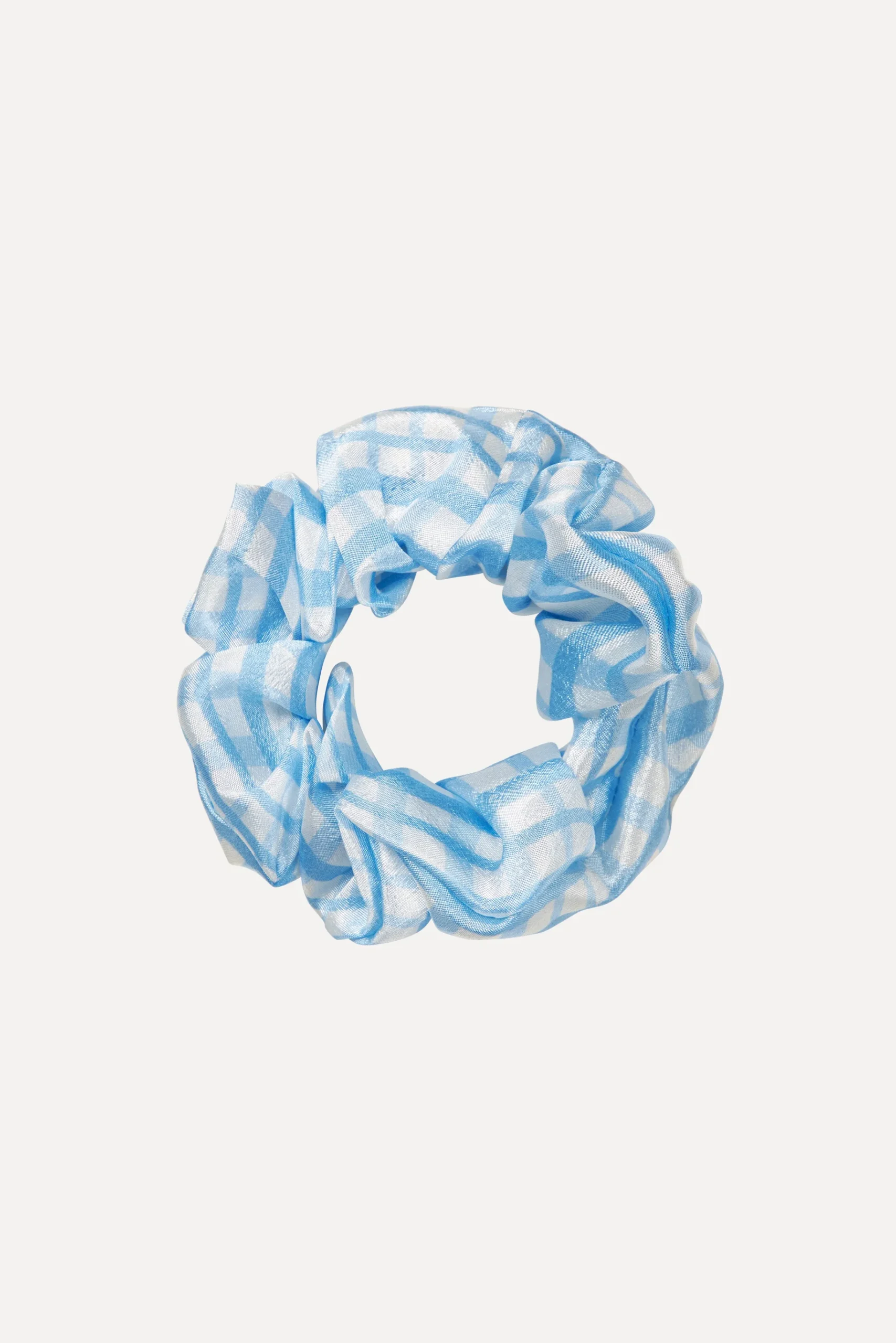 SGScrunchie - Blue Check-STINE GOYA Hot