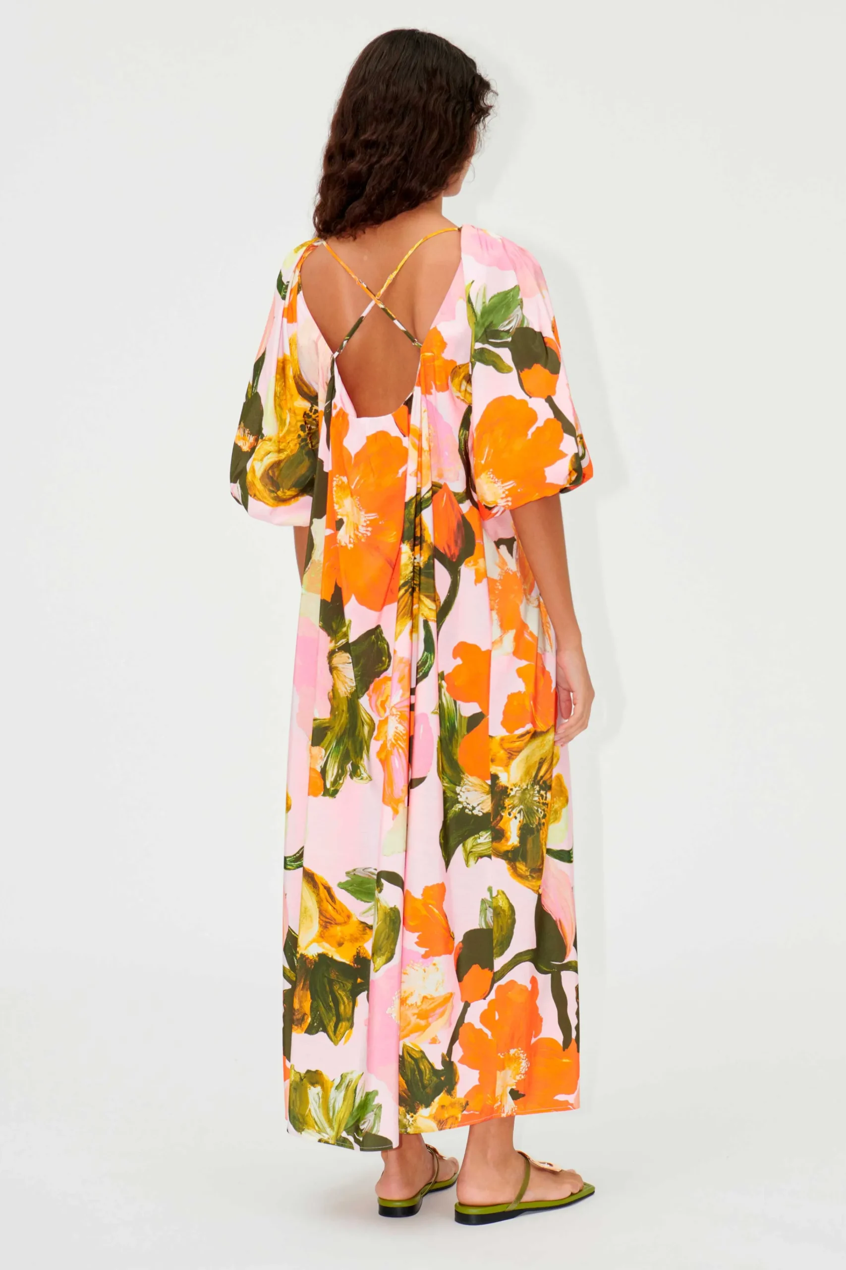 SGTeresa Dress - Summer Day Poppies-STINE GOYA Best