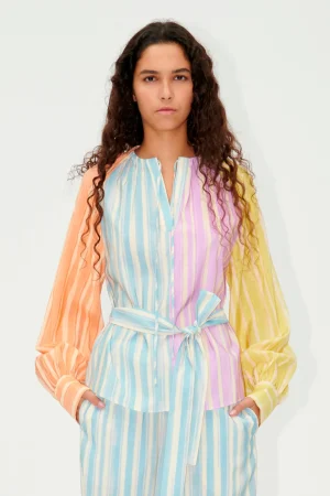 SGVianna Blouse - Summer Stripes-STINE GOYA New