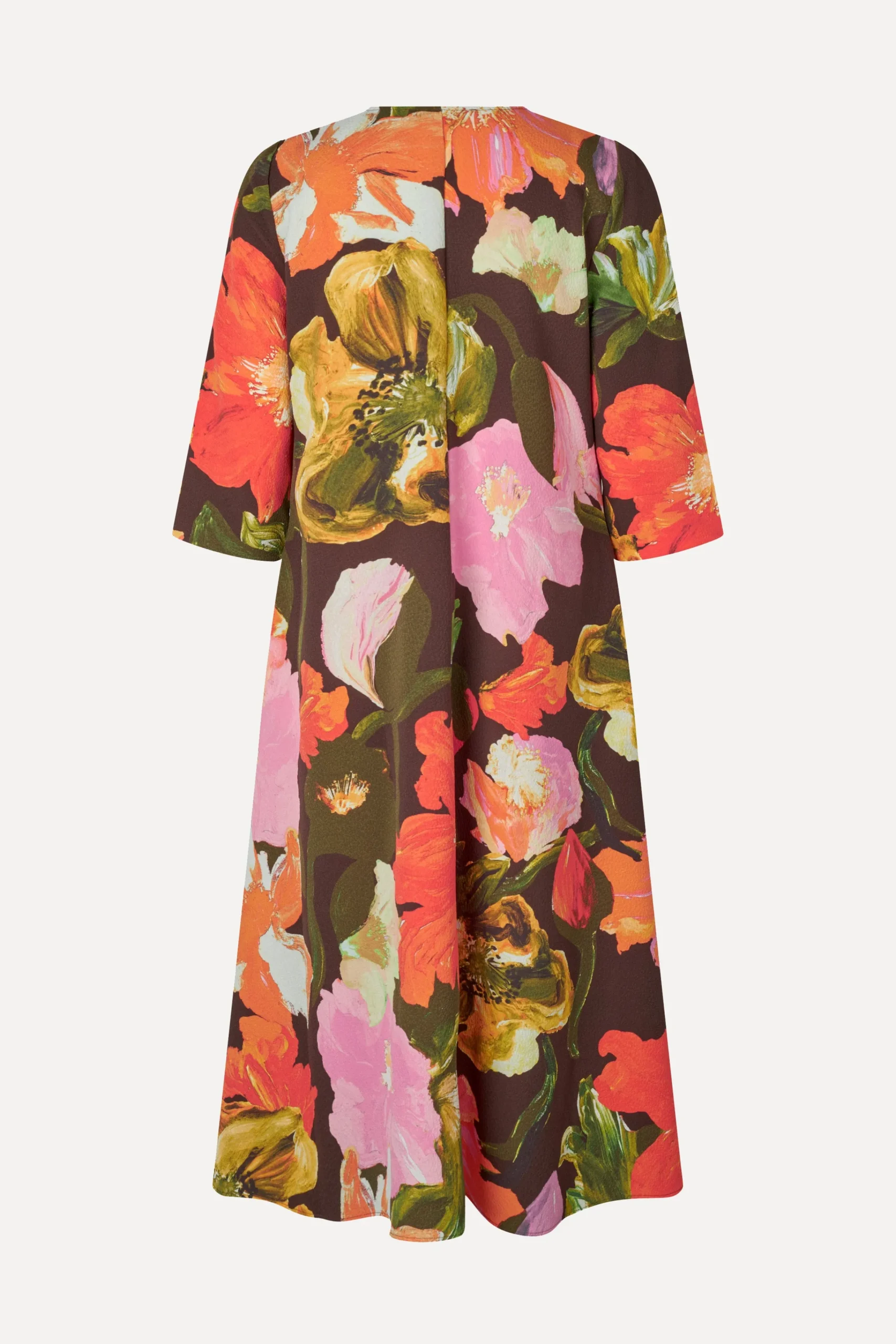 SGVic Dress - Summer Night Poppies-STINE GOYA Fashion