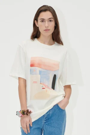 Short Sleeve T-shirt - Aquarelle Showroom-STINE GOYA Shop