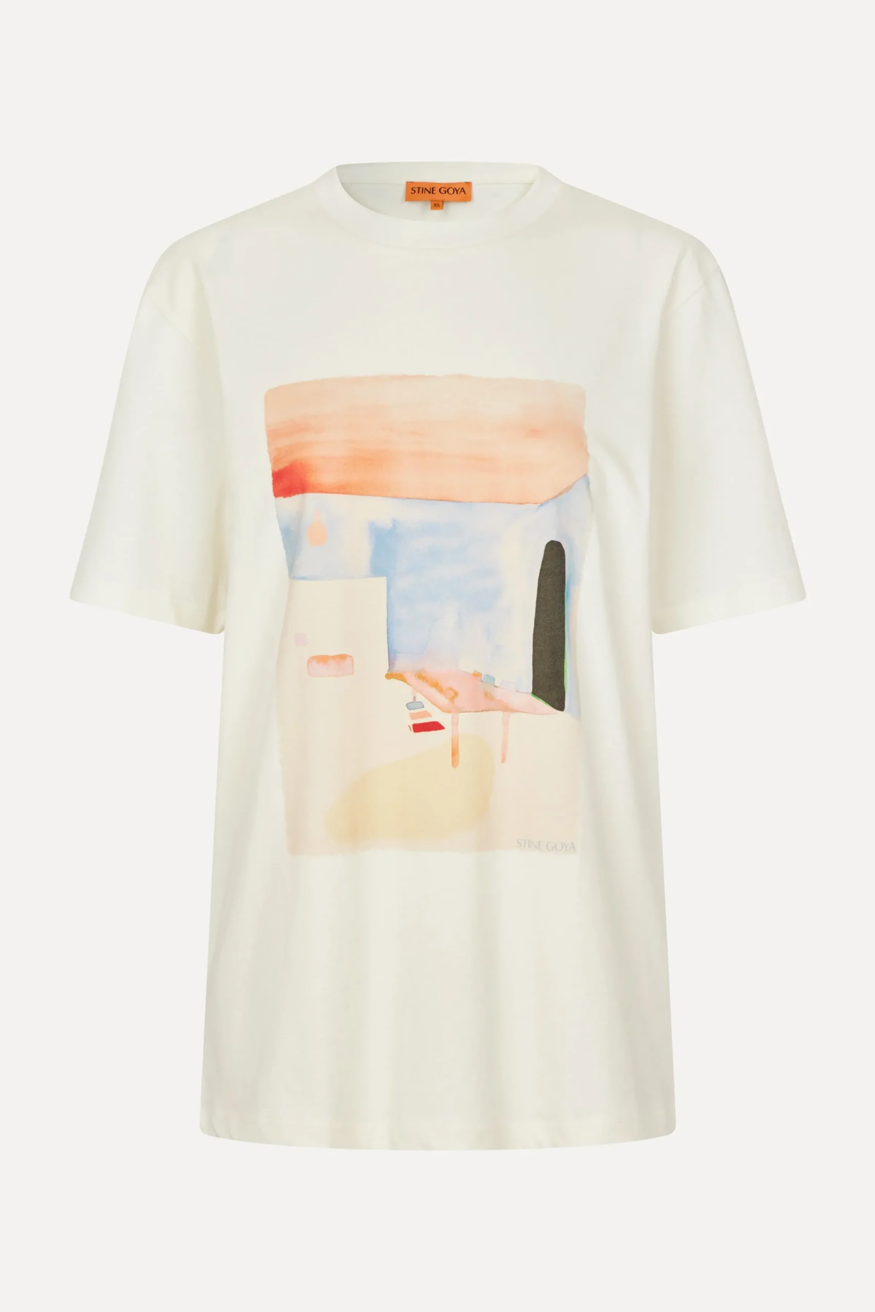 Short Sleeve T-shirt - Aquarelle Showroom-STINE GOYA Shop