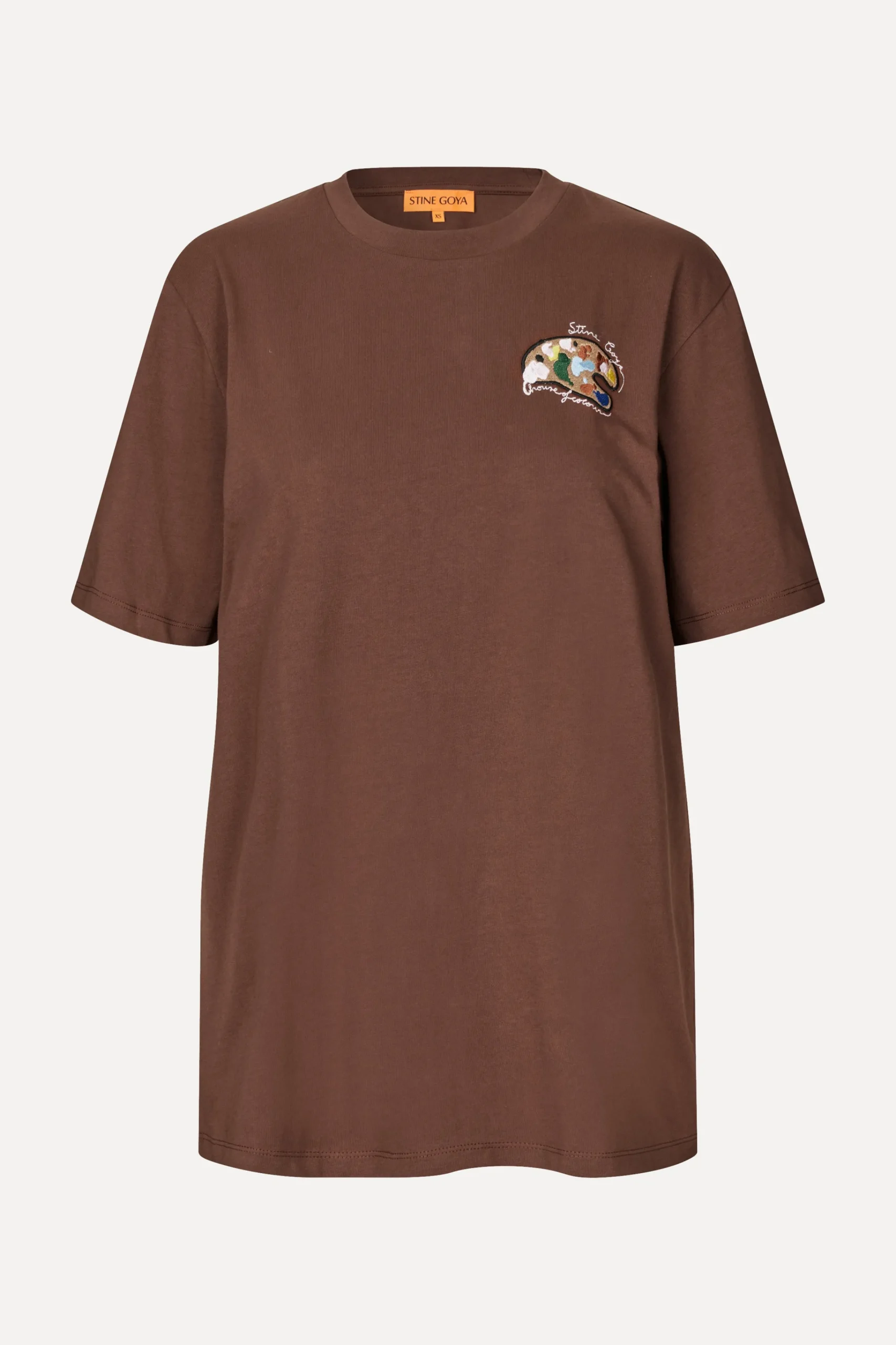 Short Sleeve T-shirt - Colour Palette-STINE GOYA Cheap