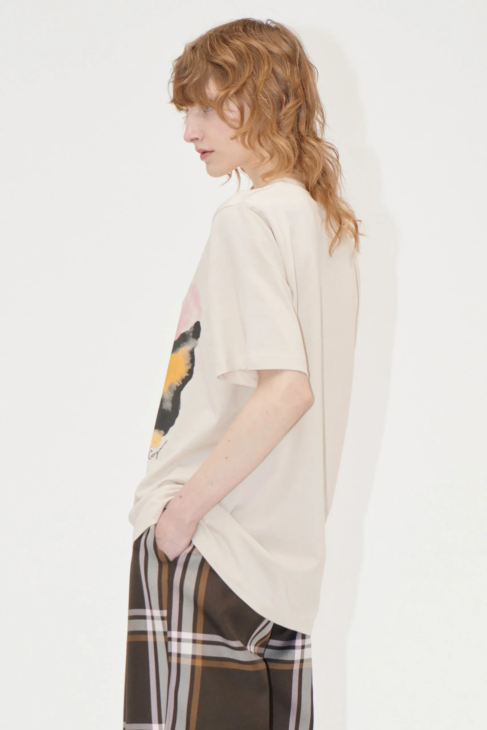 Short Sleeve T-shirt - Pastel Petals-STINE GOYA Online