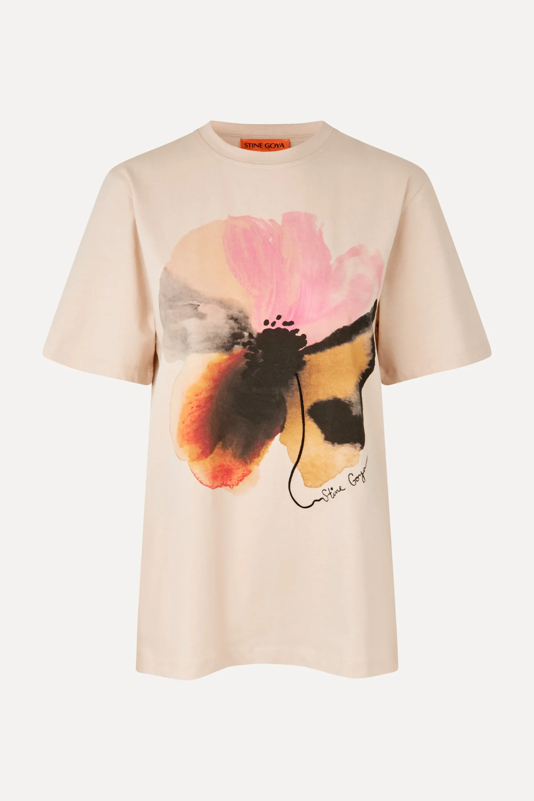 Short Sleeve T-shirt - Pastel Petals-STINE GOYA Online