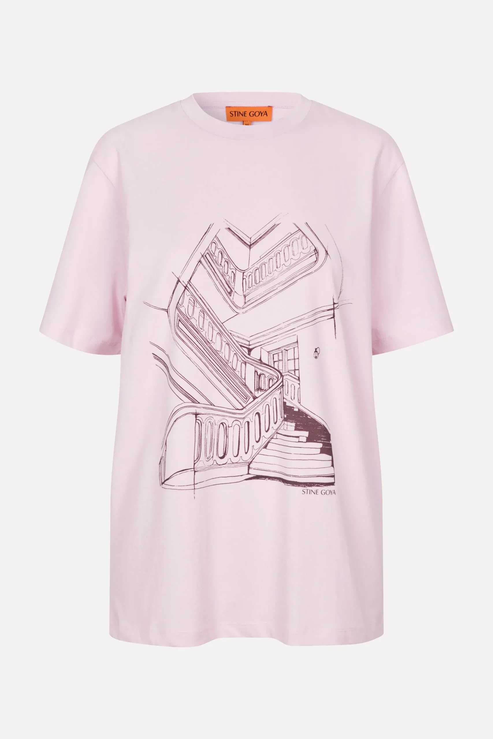 Short Sleeve T-shirt - Staircase-STINE GOYA Cheap