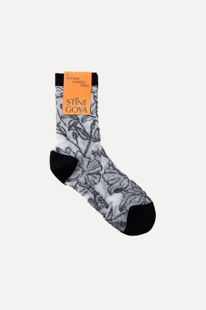 Short Socks - Fine Line Poppies-STINE GOYA Hot