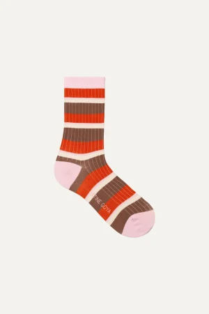 Short Socks - Horizontal Multistripes-STINE GOYA Shop