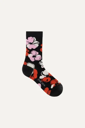 Short Socks - Watercolor Bloom-STINE GOYA Online