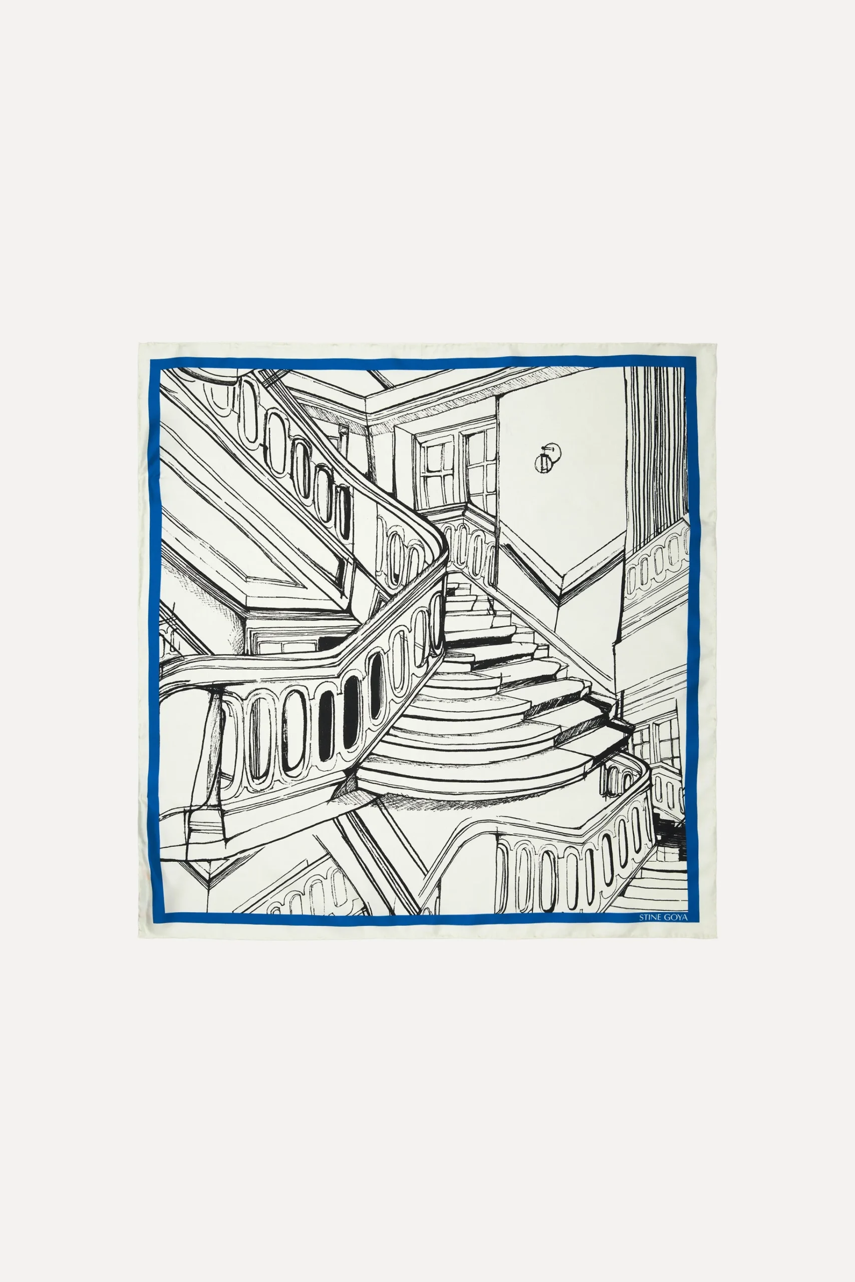 Small Scarf - Fineline Staircase-STINE GOYA Sale