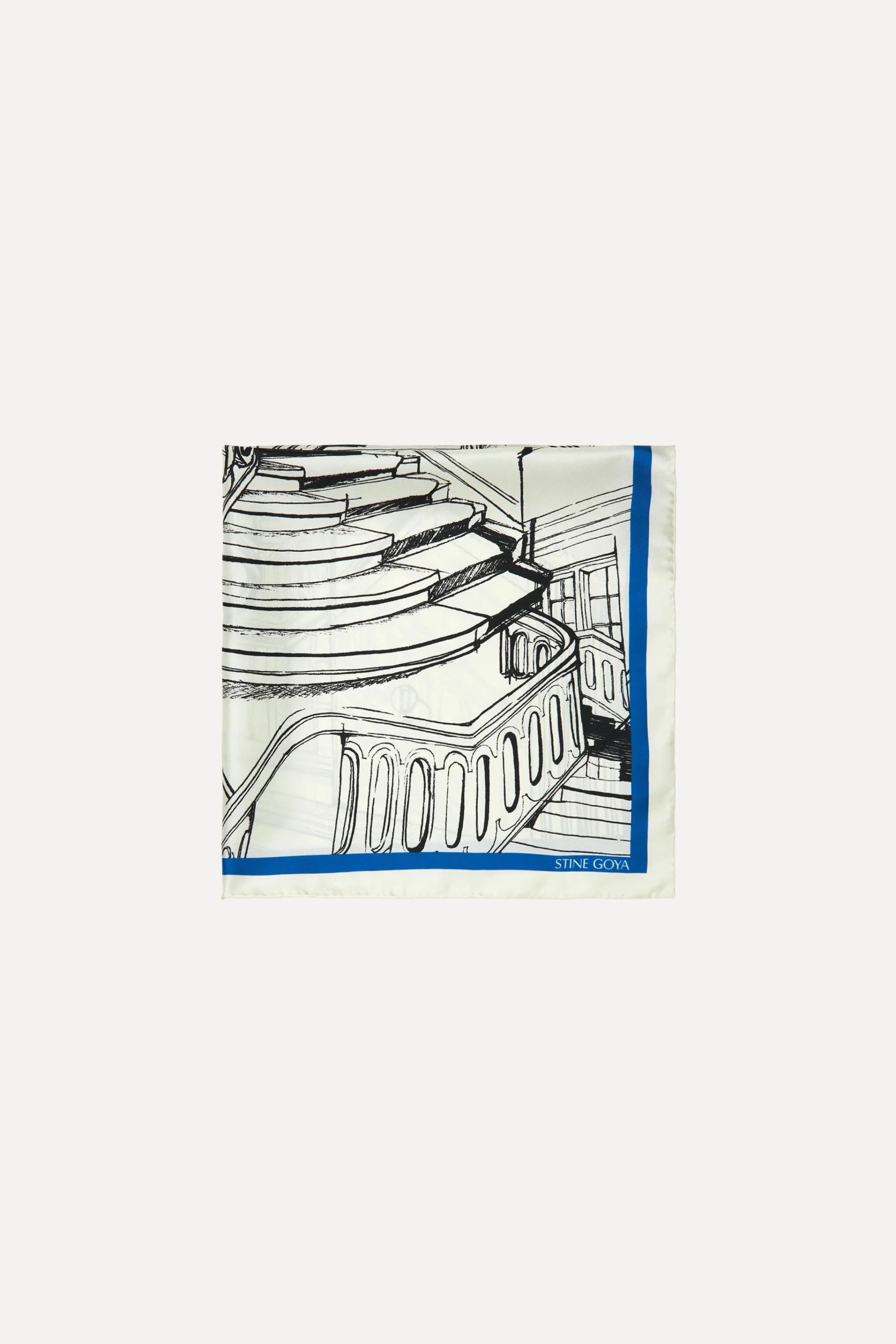 Small Scarf - Fineline Staircase-STINE GOYA Sale